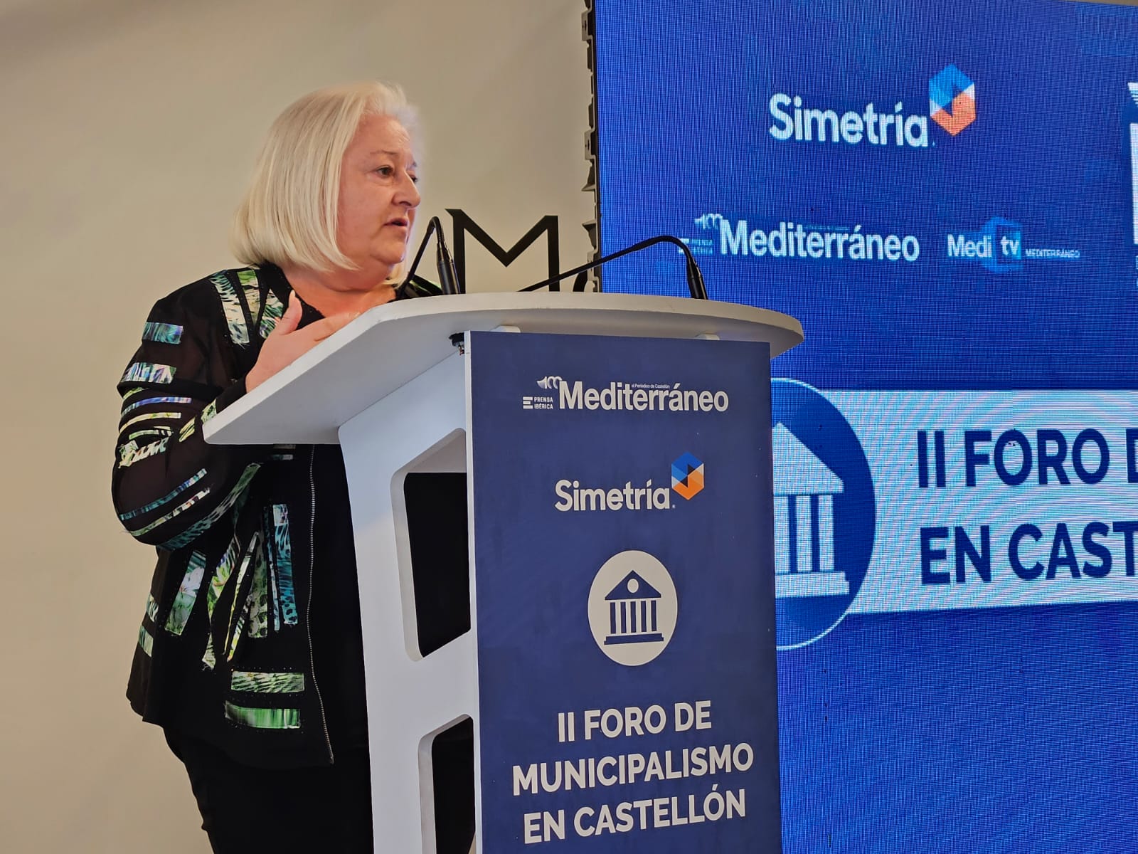 La alcaldesa de Oropesa del Mar participa en el II Foro de Municipalismo de Castellón