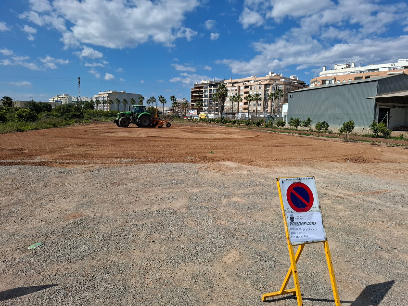 Burriana duplica les places d’aparcament a l’entorn de l’IES Jaume I