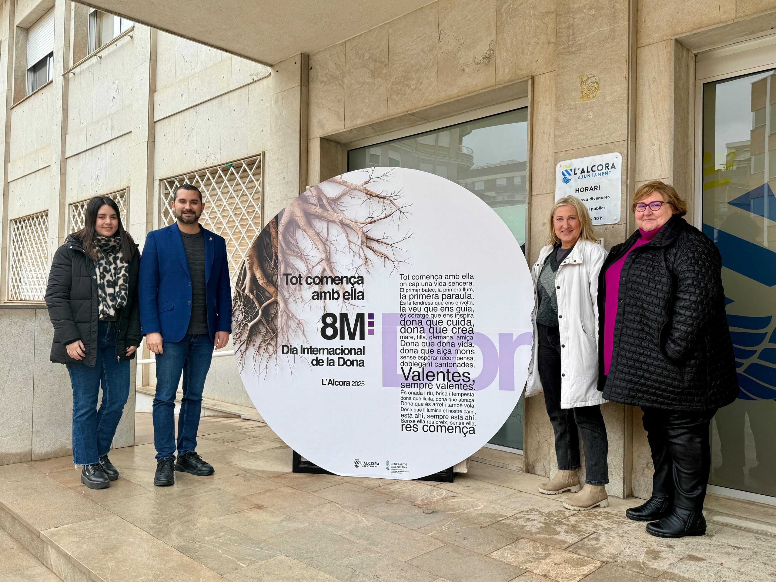 ‘Tot comença amb ella’, la campaña de l’Alcora para conmemorar el Día Internacional de la Mujer