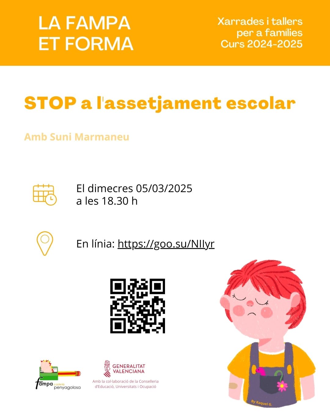 Xerrades formatives d’educació positiva i prevenció de l’assetjament escolar