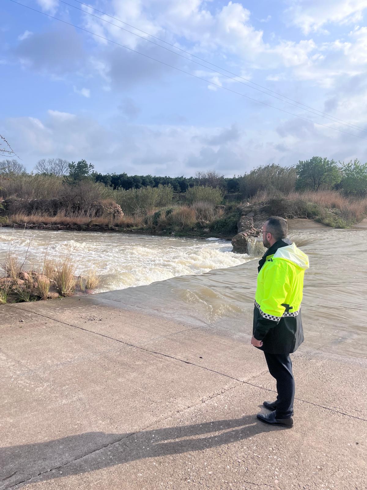 Vila-real decreta la represa de les classes i activitats però manté el tall de camins i barrancs pel temporal