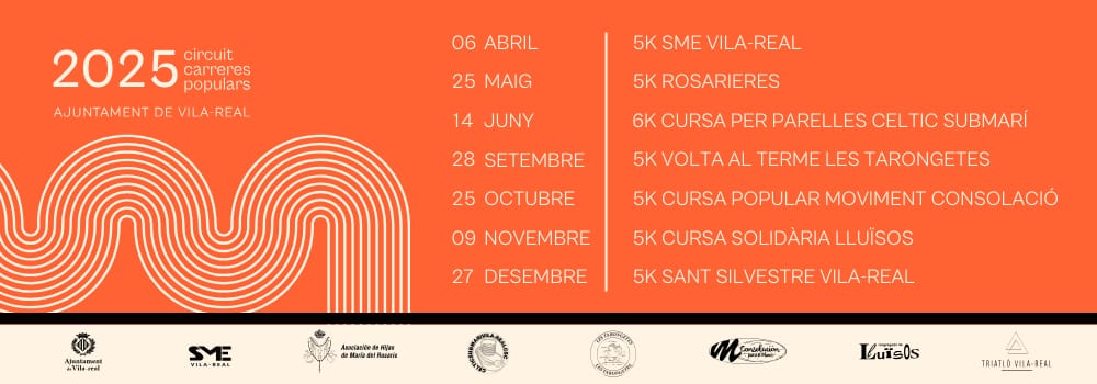 Vila-real llança una nova edició del circuit de carreres populars amb 7 proves