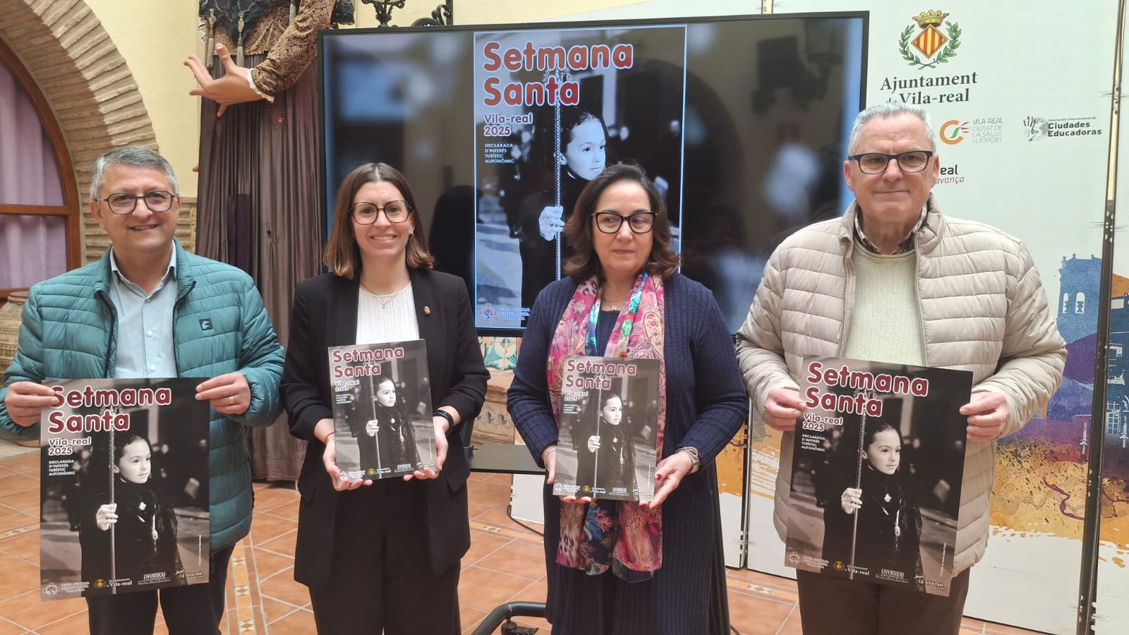 Vila-real presenta una Setmana Santa amb una trentena d’actes religiosos i culturals