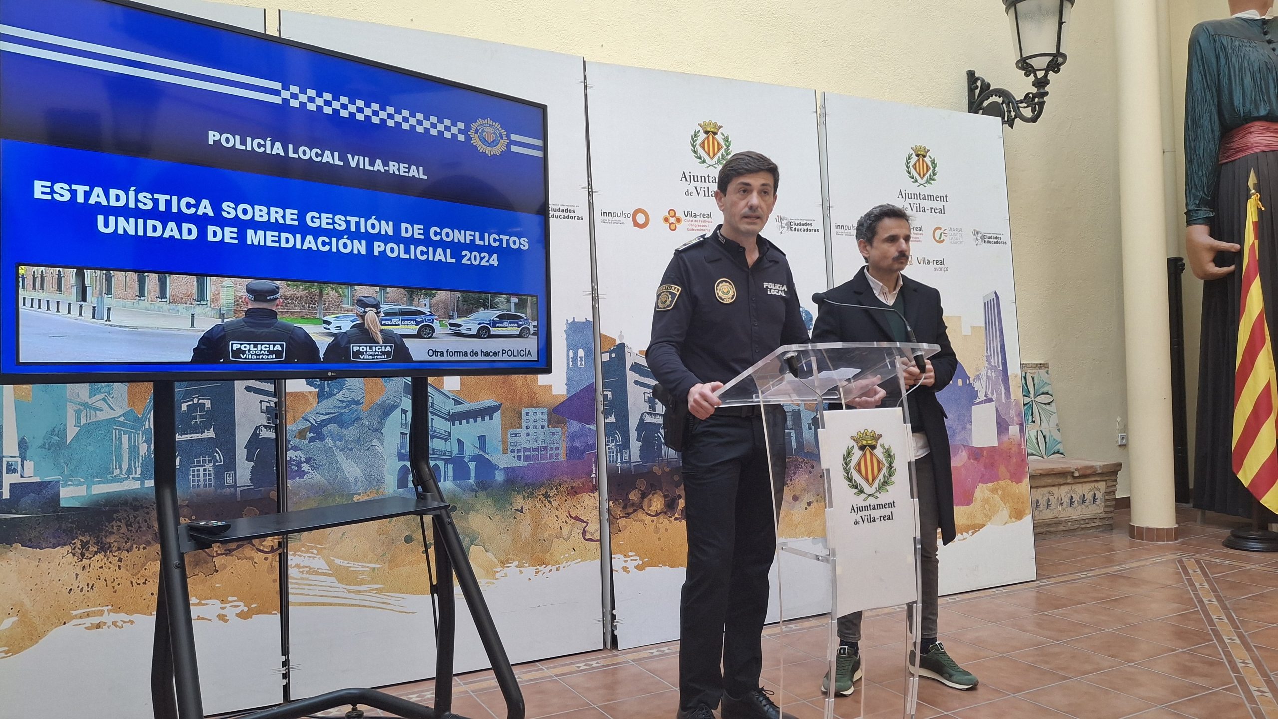 La Policia Local realitza 88 mediacions durant 2024 amb una mitjana de resolució positiva del 95%