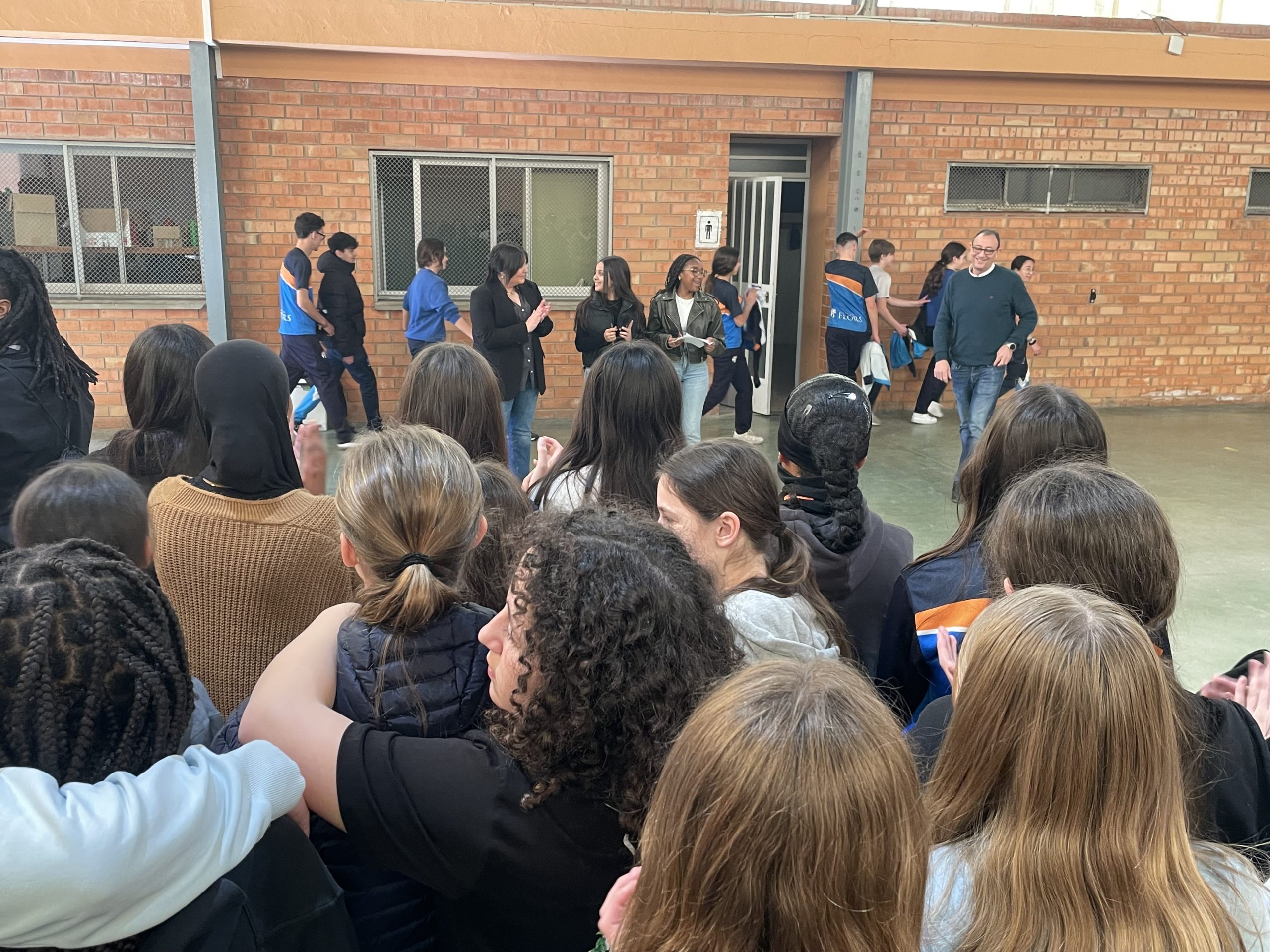 Recepció alumnat Liévin (França) d’Erasmus a Fundación Flors