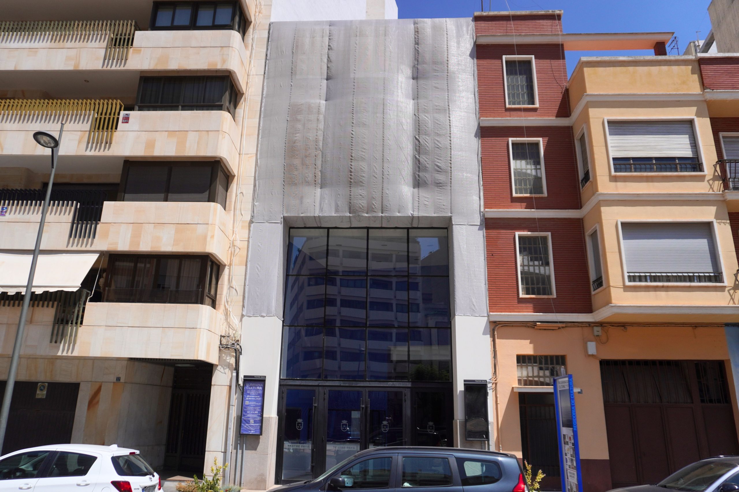 Burriana adjudica la remodelació de la façana del Teatre Payà a Omega Enginya Obres i Serveis