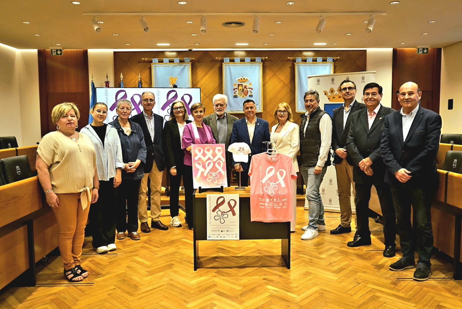 Burriana es prepara per a la 9a Cursa de la Dona en suport a la lluita contra el càncer de mama