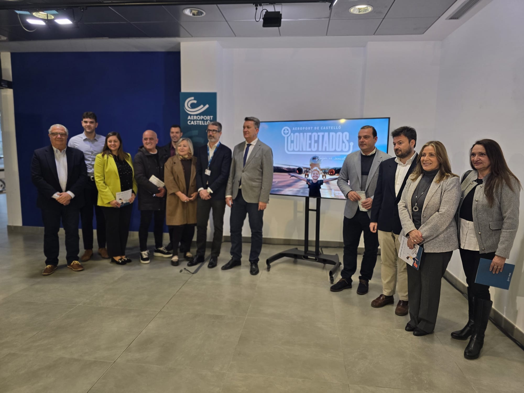 El Aeropuerto de Castellón presenta su campaña de verano con la presencia del conseller Vicente Martínez Mus