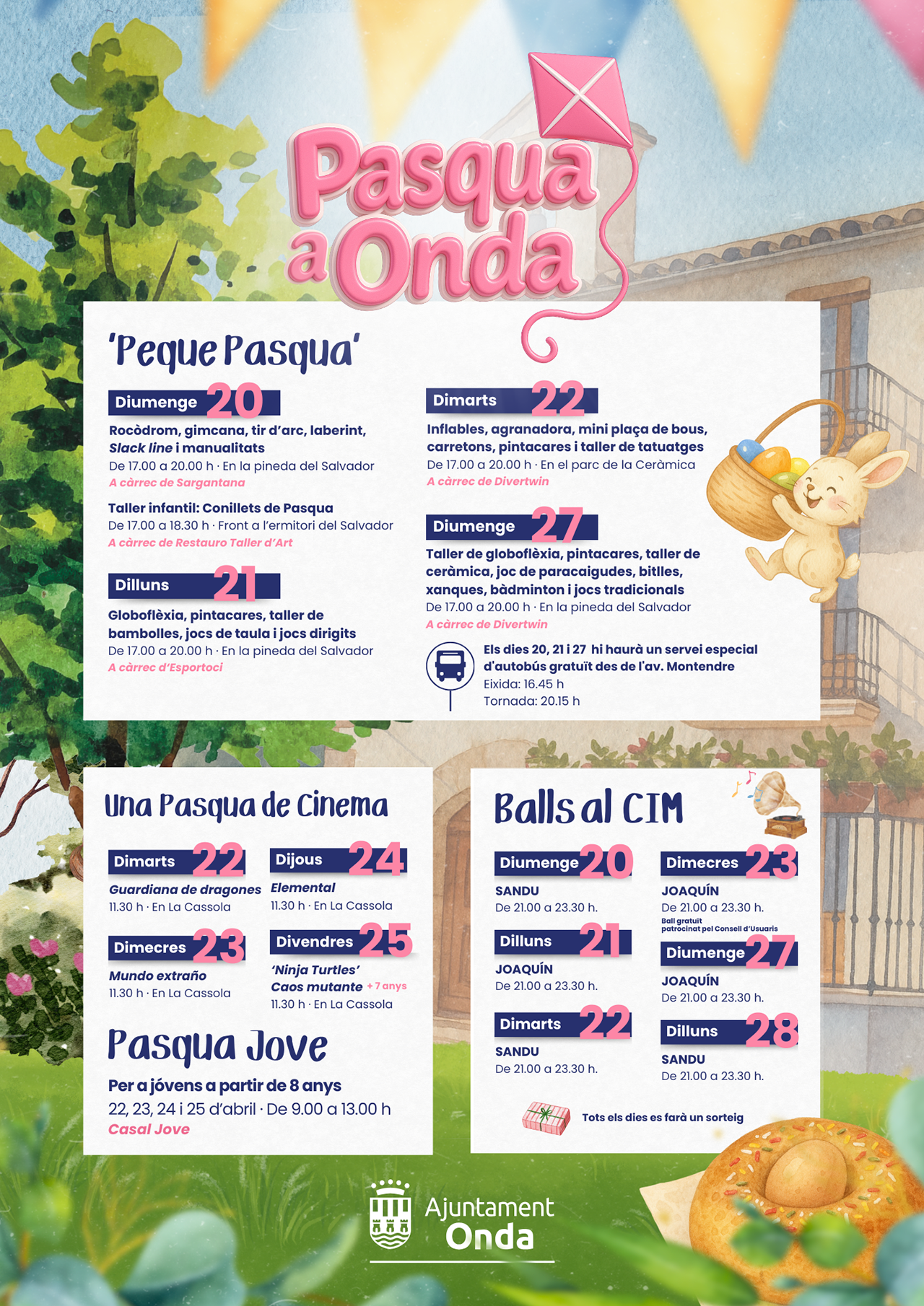 ‘Pasqua a Onda’ llena abril de actividades para todas las edades en un entorno natural y festivo