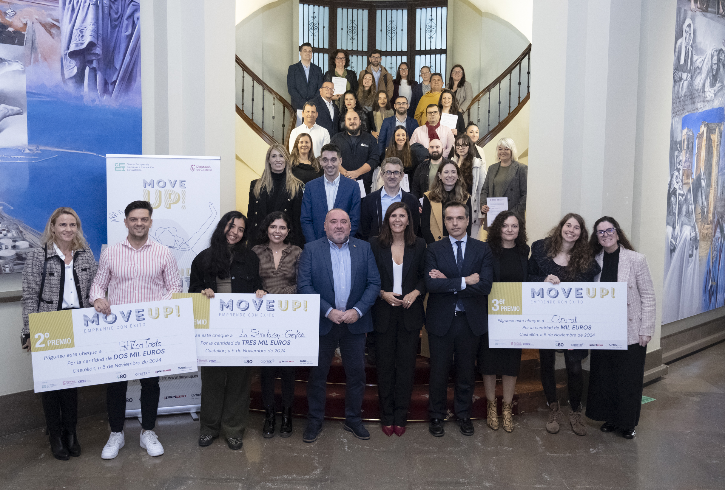 La Diputació i el CEEI Castelló reforcen la seua aposta per l’emprenedoria i obrin la desena convocatòria de Move Up! Emprén amb èxit