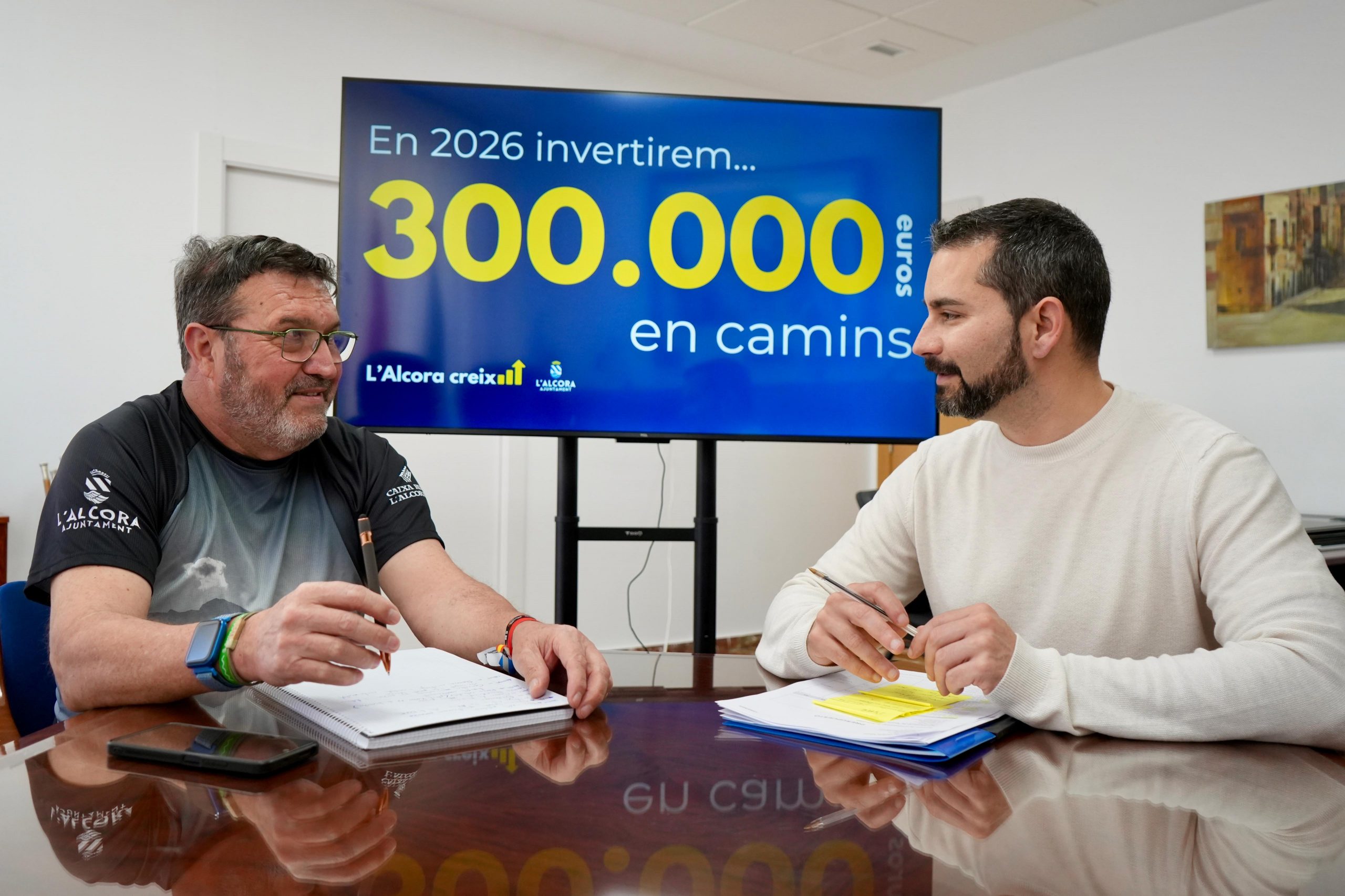 L’Alcora invertirá 300.000 euros en la millora de camins rurals en 2026