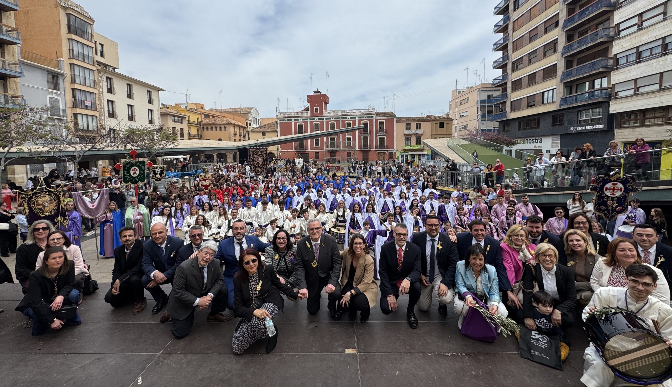 La Setmana Santa de Vila-real sona amb la Tamborada de Diumenge de Rams
