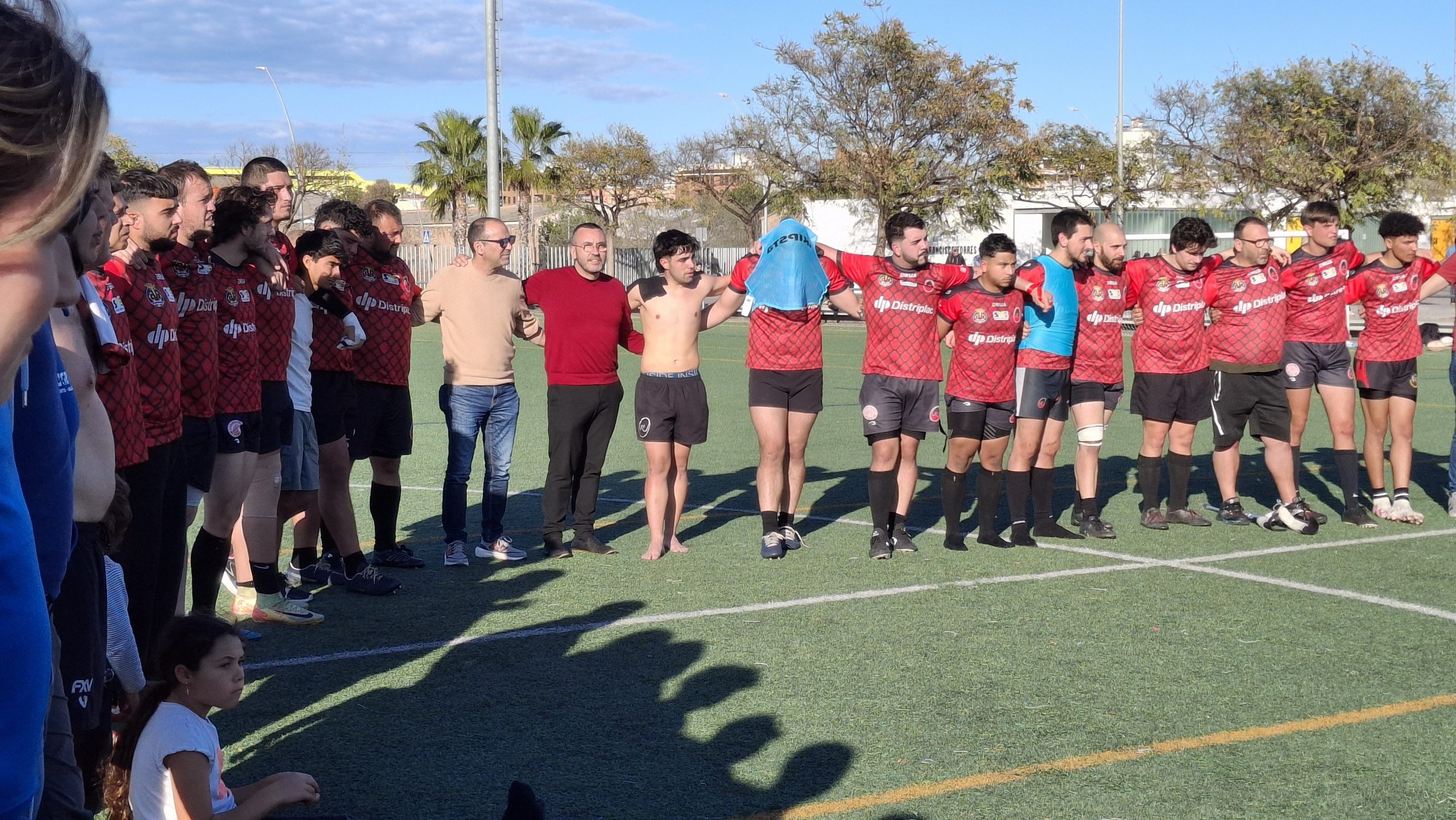 Benlloch i Madrigal assisteixen a la final de Tercera Territorial de rugby