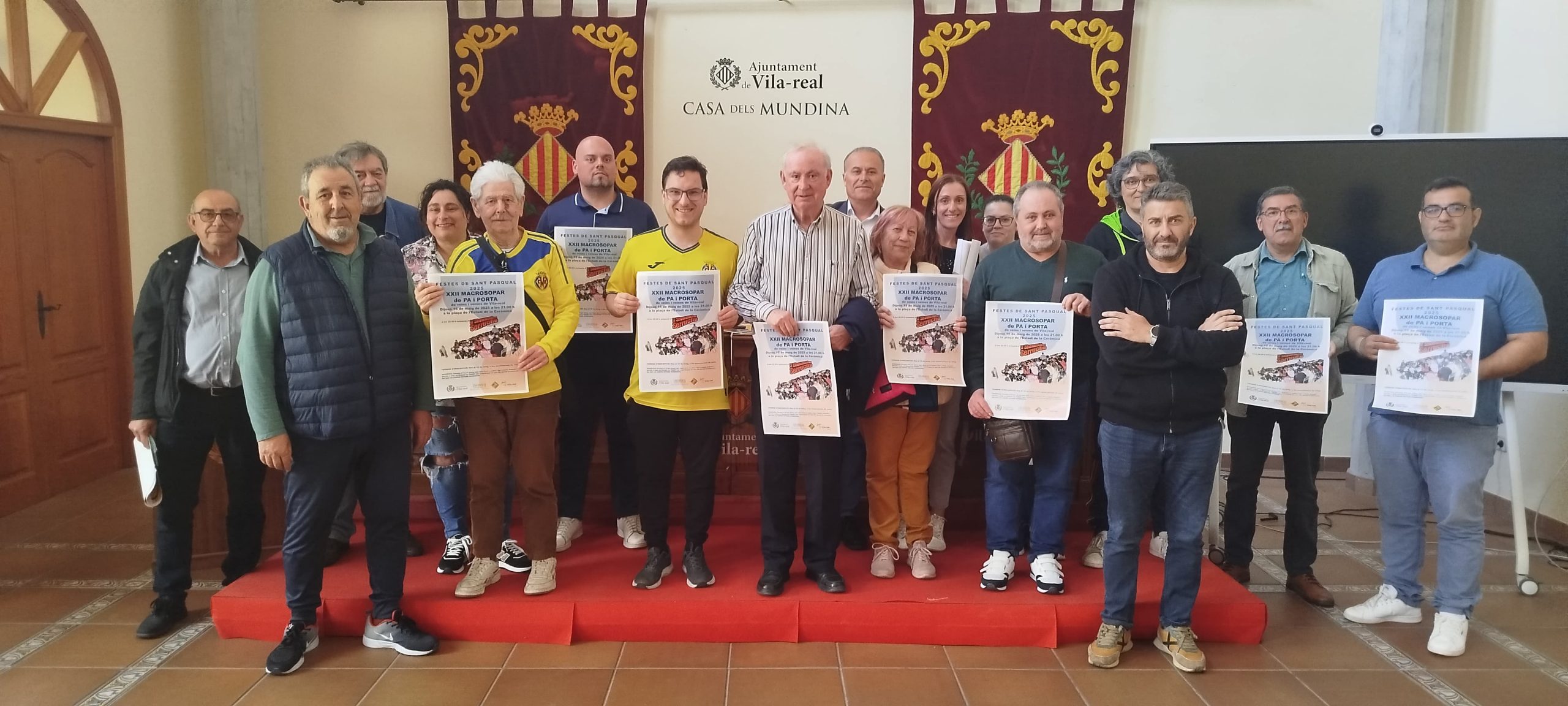 Vila-real prepara el multitudinari XXII Macrosopar de veïns i veïnes per a les festes de Sant Pasqual