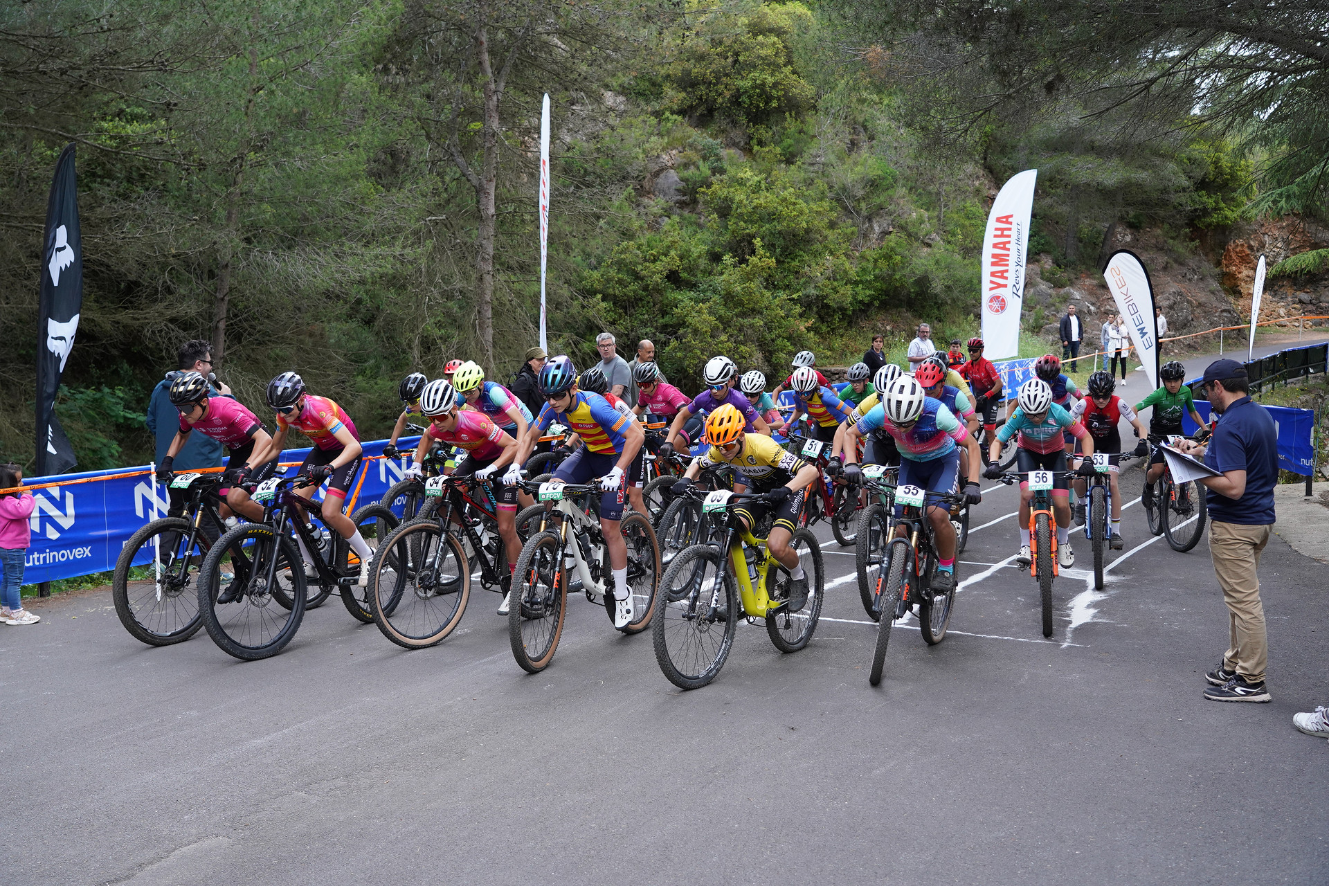 El futur del ciclisme BTT competeix en Vilafamés