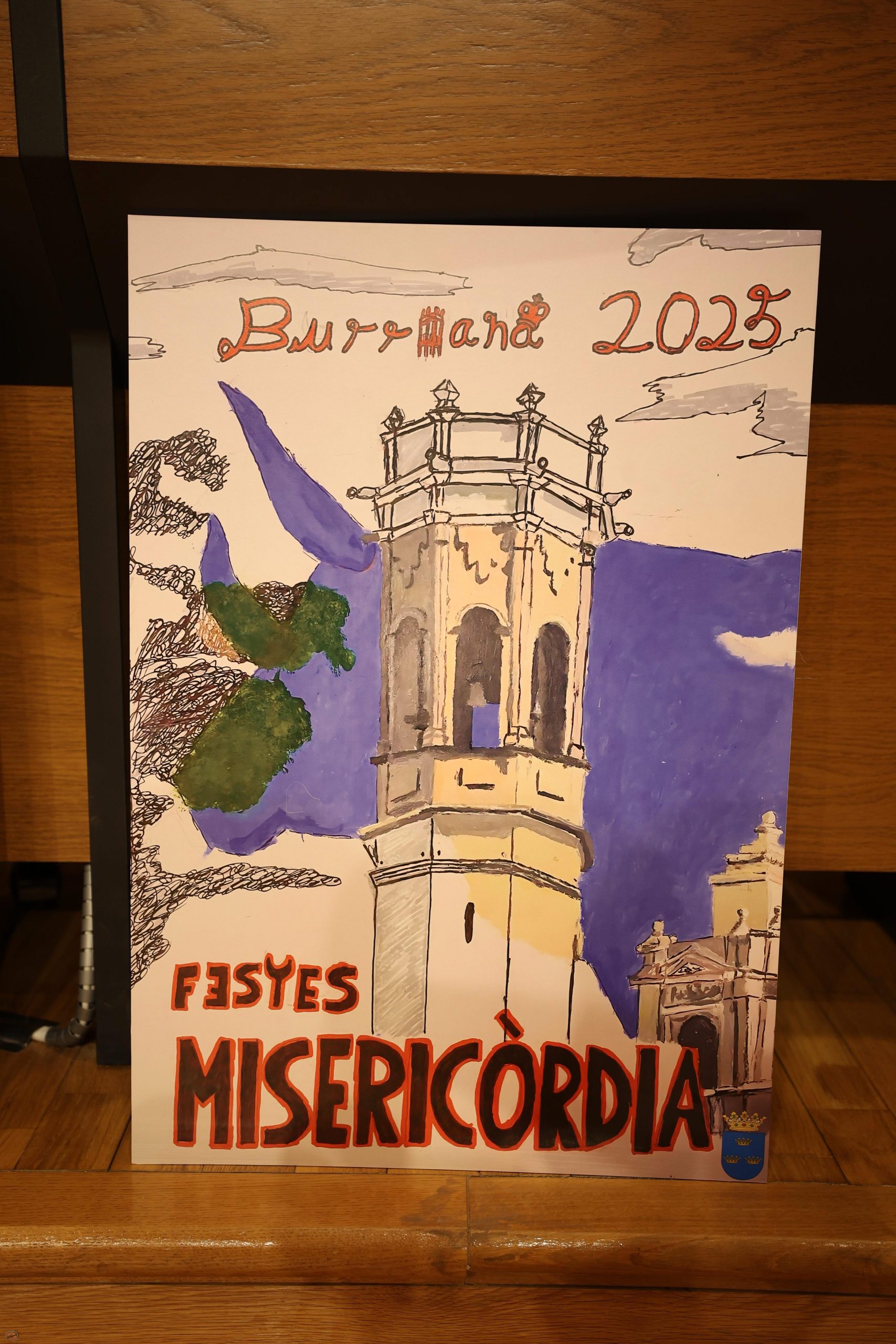 El cartell ‘Símbol i essència’ de Manuel Candau serà la imatge anunciadora de les Festes de la Misericòrdia de Burriana 2025