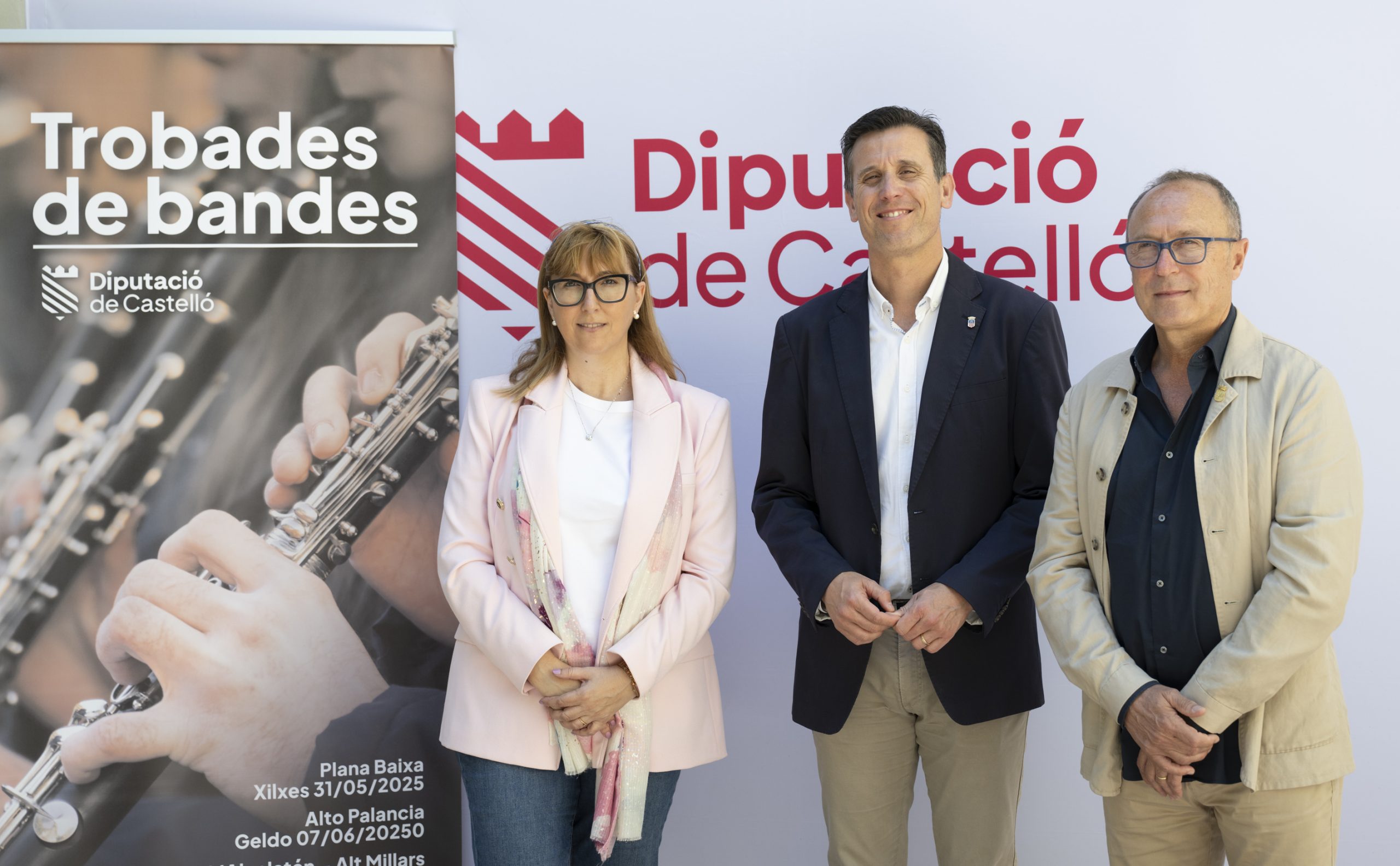 La Diputació de Castelló reforça el seu suport a les bandes de música amb una nova edició de les trobades comarcals ‘Trobades de Bandes’
