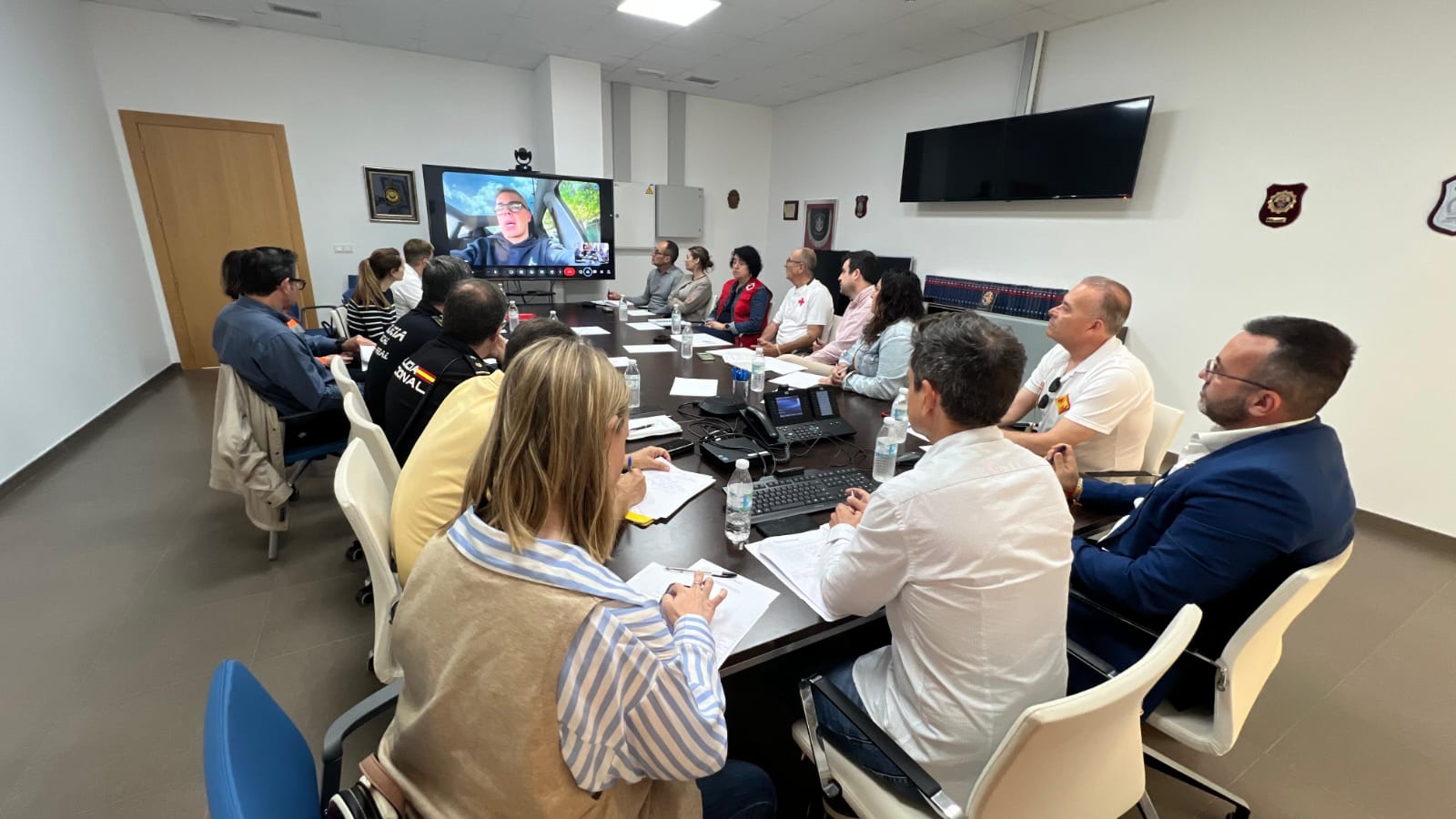 Reunió coordinació pel concert d’Abraham Mateo, dissabte 17 de maig a Vila-real