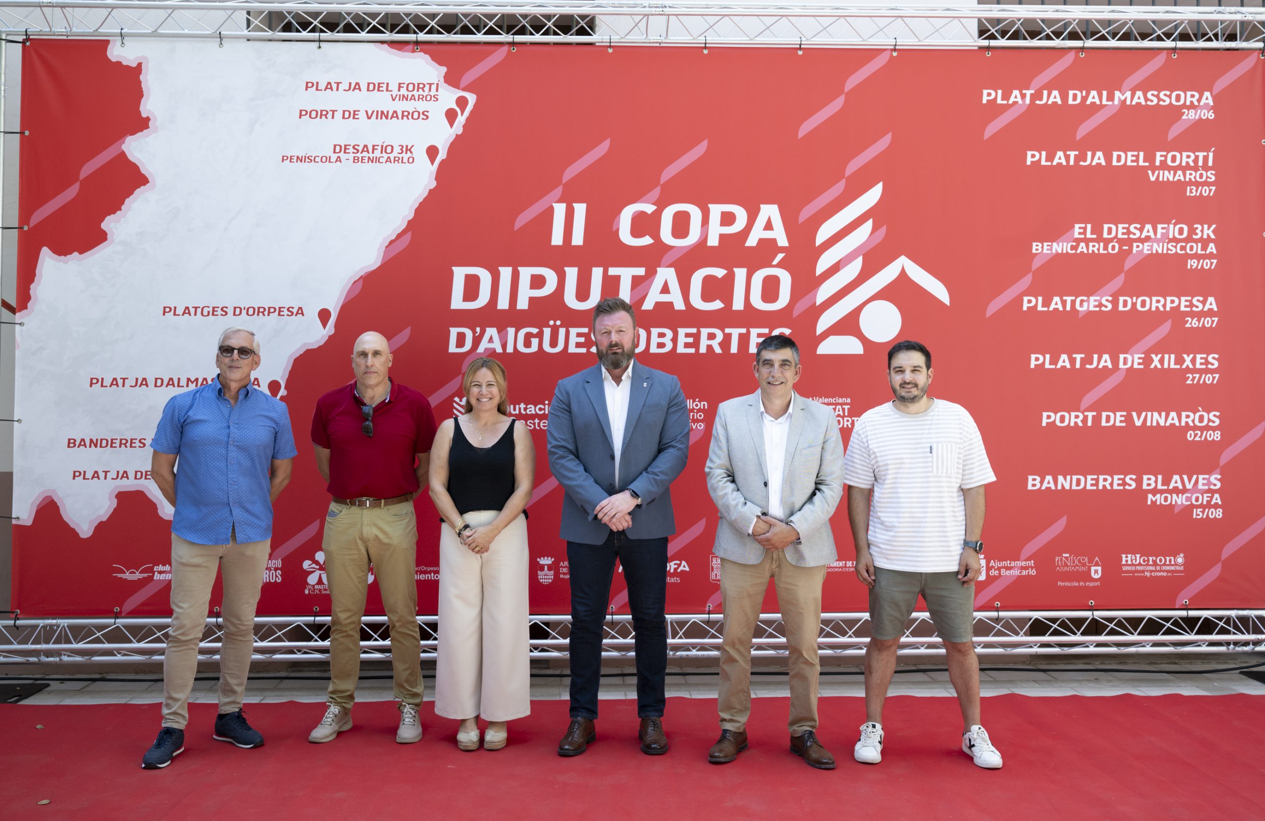 La Diputació de Castelló fomenta la pràctica de la natació en aigües obertes amb la II edició de la ‘Copa Diputació d’Aigües Obertes’