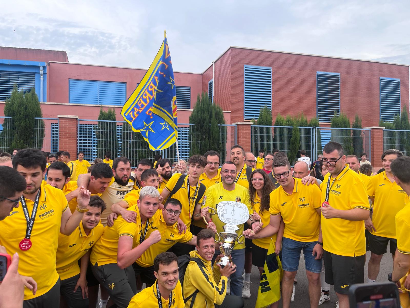 Vila-real rep al Villarreal EDI, campió de Laliga Genuine Moeve