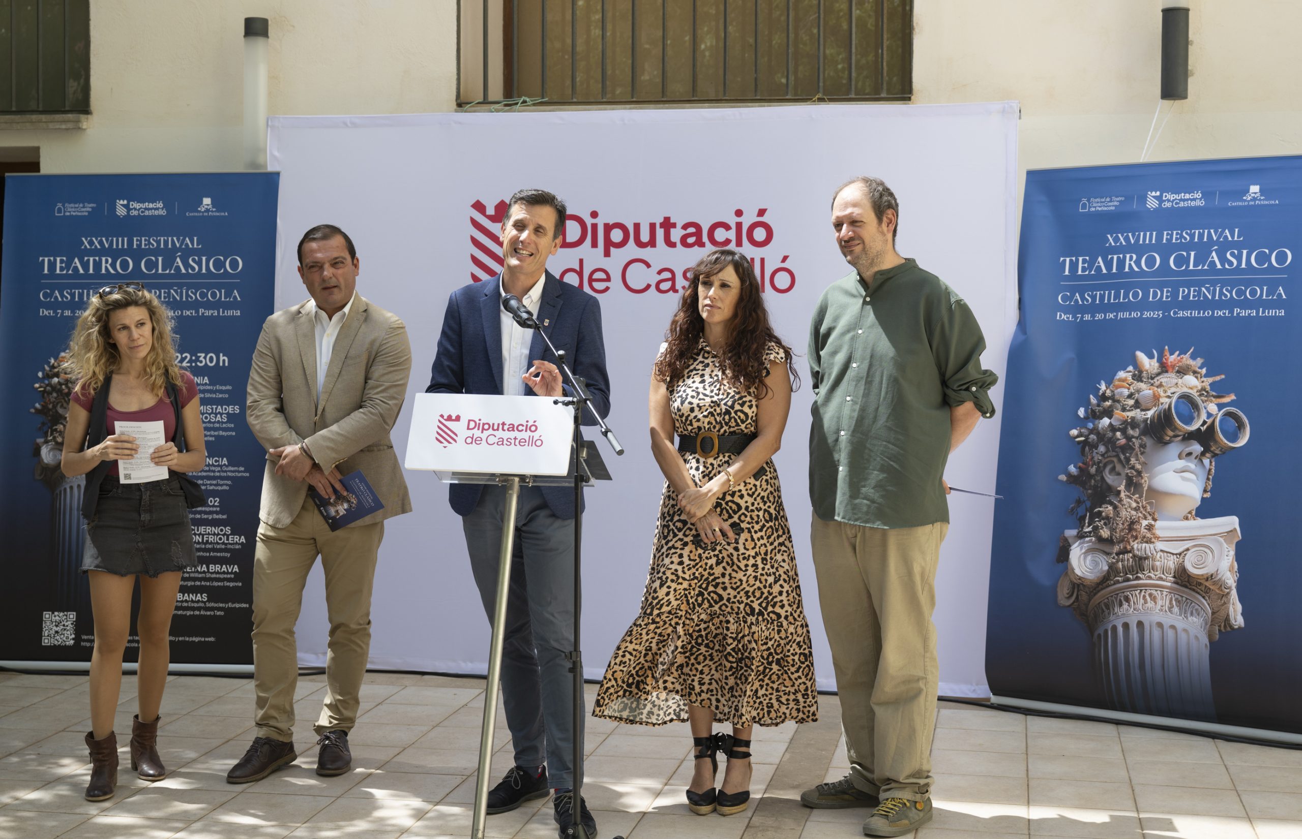 La Diputació de Castelló acosta les arrels escèniques i difon el patrimoni teatral amb la XXVIII edició del Festival de Teatre Clàssic Castillo de Peníscola