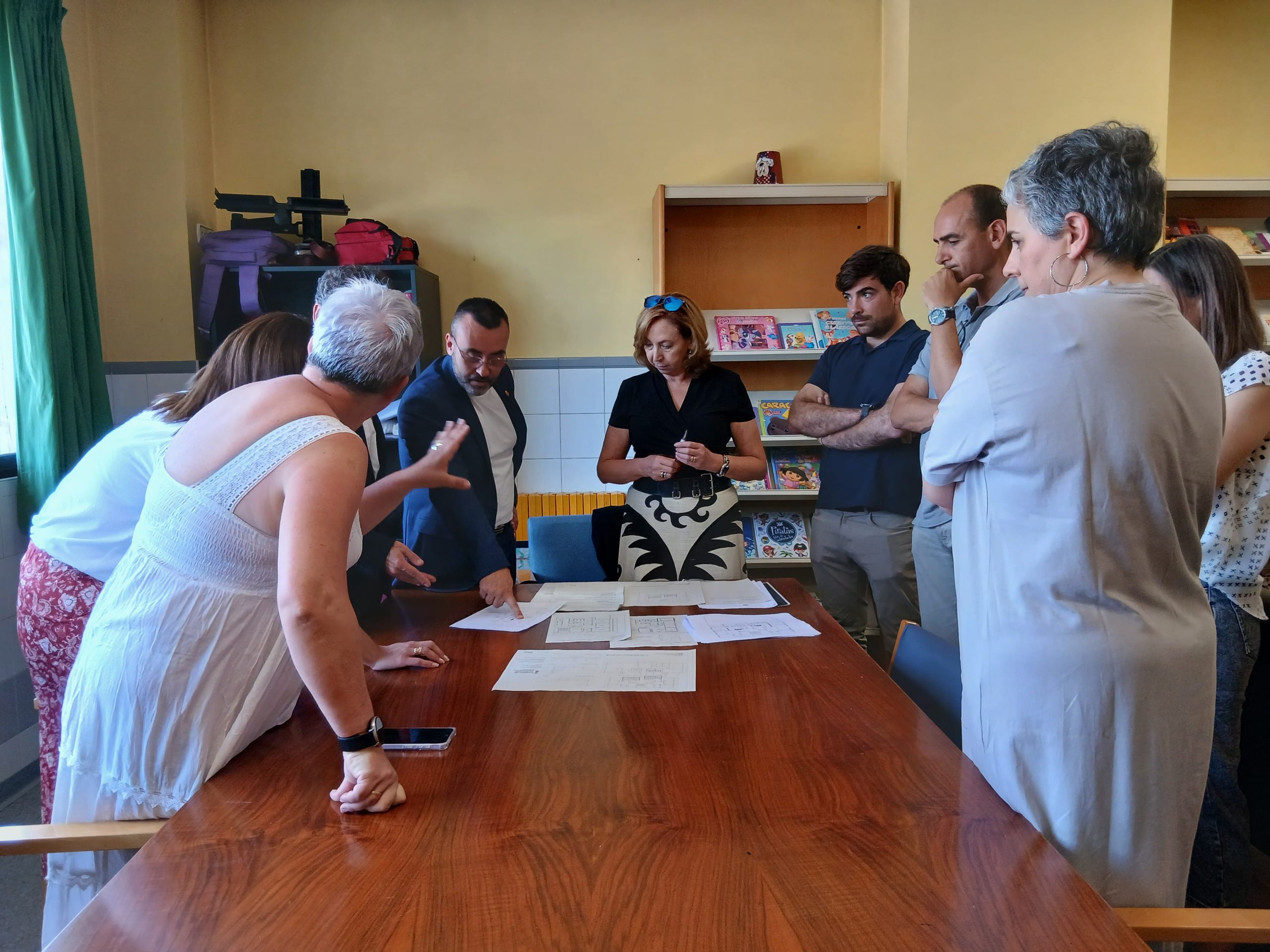 Vila-real i Conselleria visiten la residència de discapacitat per crear dues habitacions d’emergència