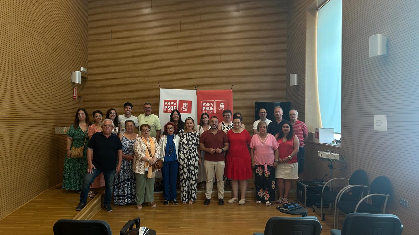 Benlloch lidera de nou el PSPV-PSOE local de Vila-real per a continuar impulsant la transformació de la ciutat cap a la Vila-real del 2035