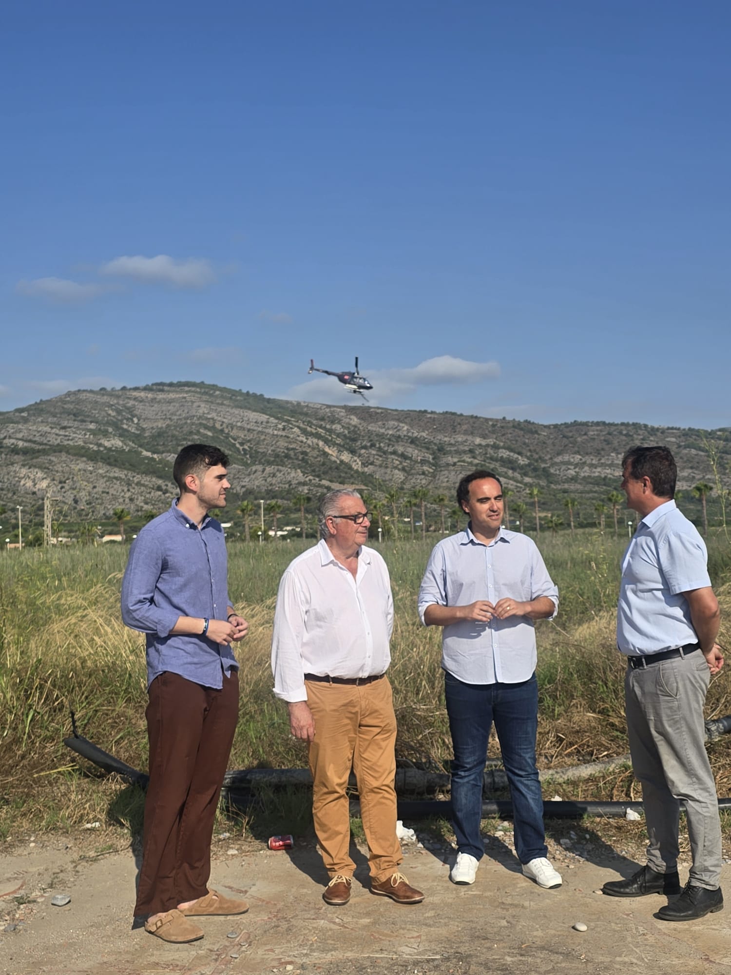 La Diputación de Castellón intensifica la lucha contra los mosquitos por vía aérea en Oropesa del Mar