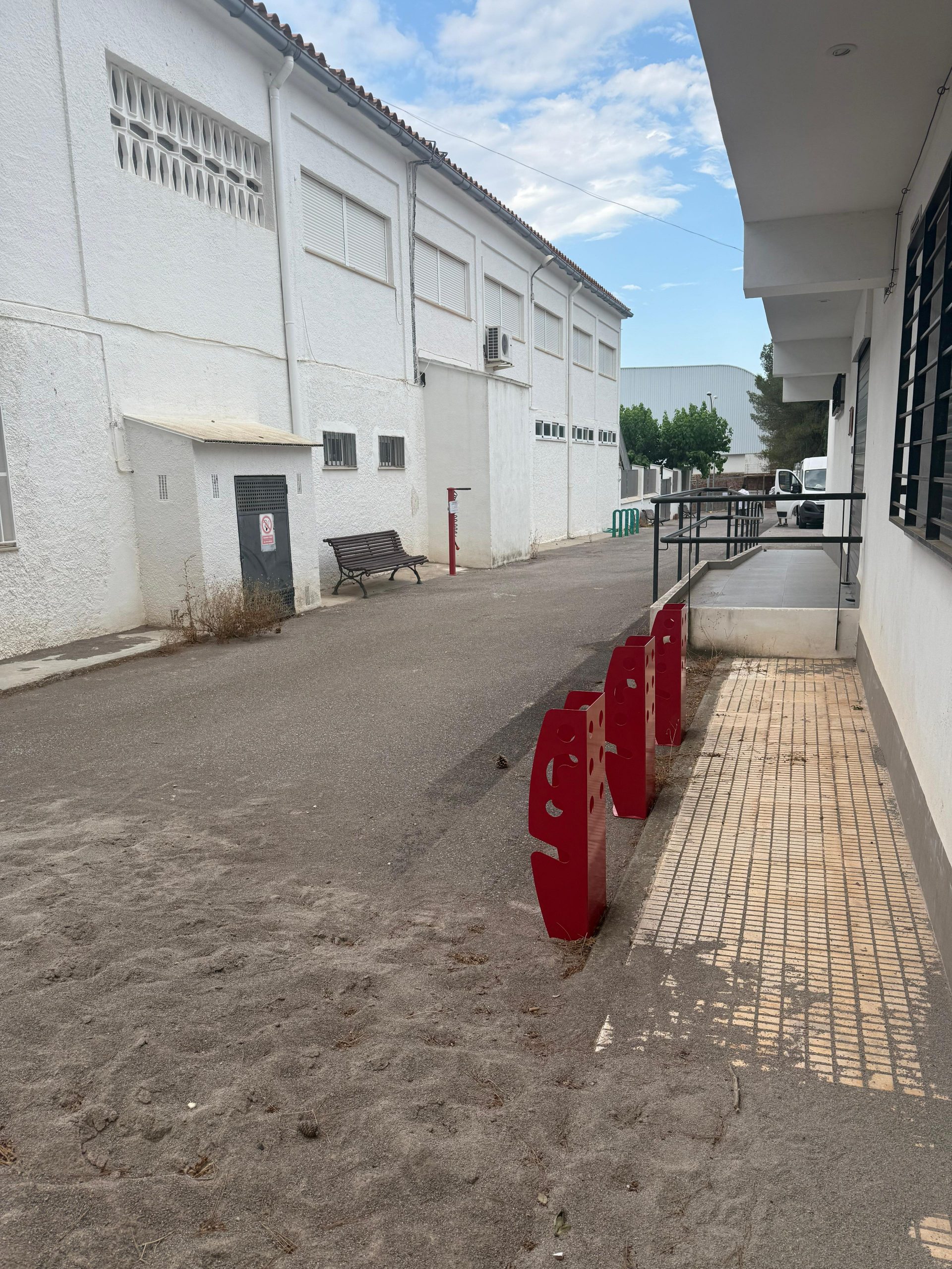 Vilafamés millora el servei cap als ciclistes amb nova infraestructura