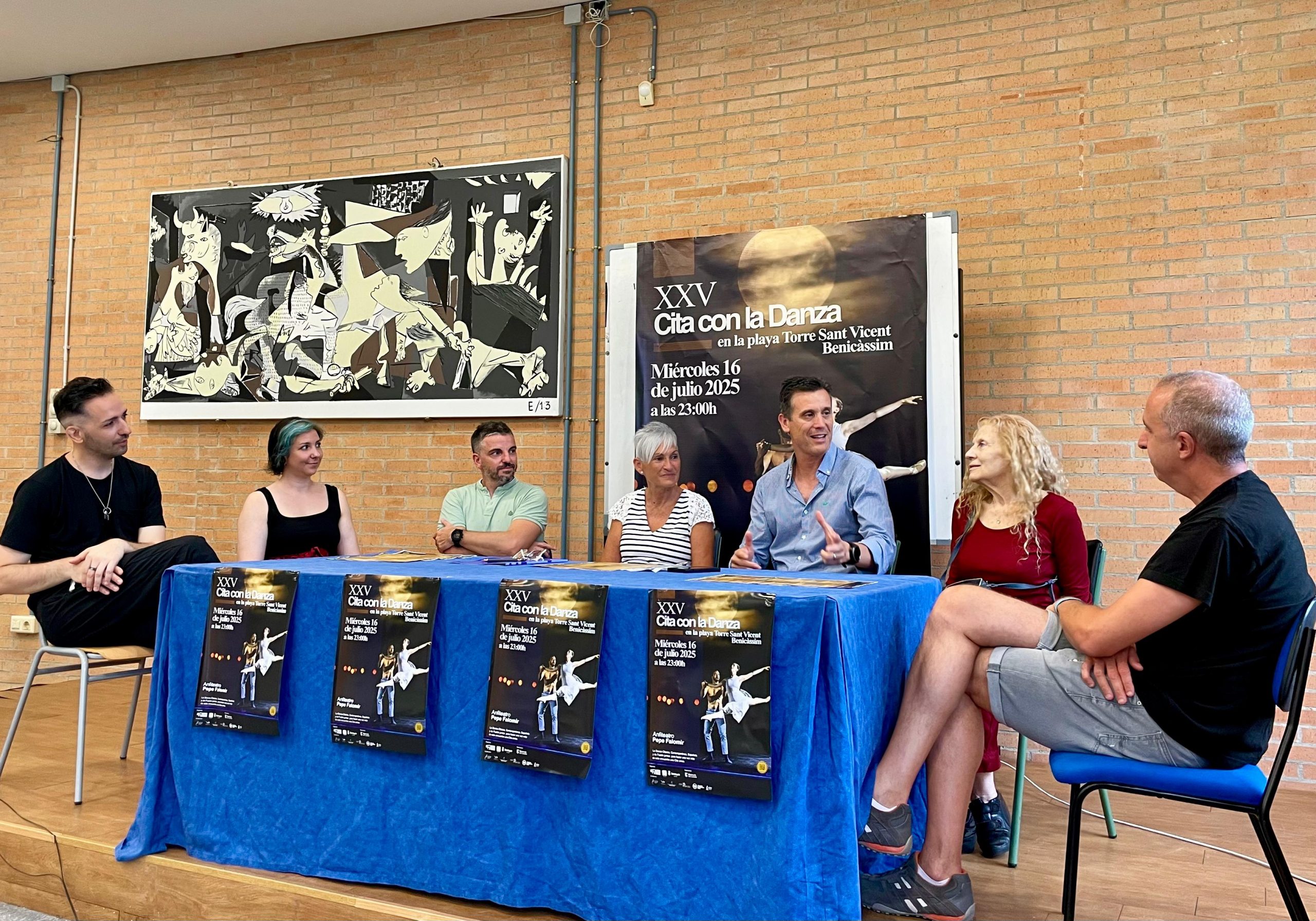 La Diputació de Castelló celebra els 25 anys del festival Cita amb la Dansa de Benicàssim reafirmant la seua aposta per la cultura
