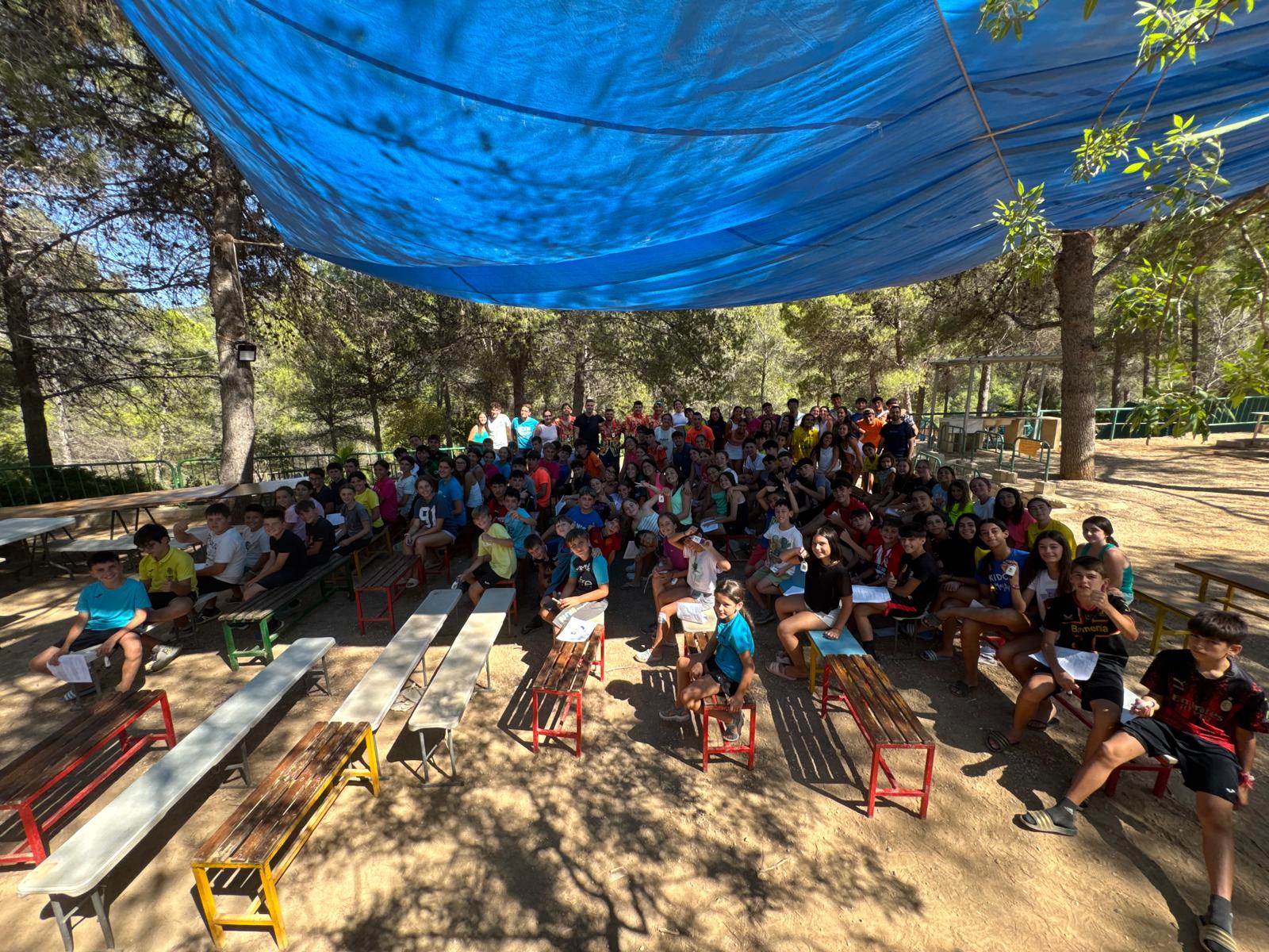 Visita campament Els Lluïsos