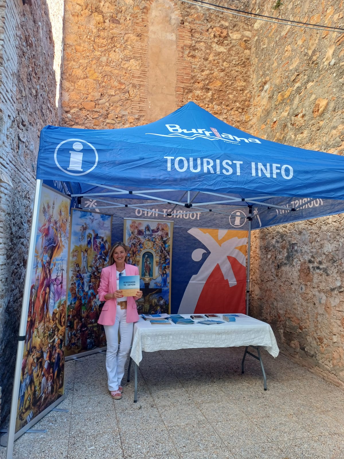 Burriana posa en marxa un punt d’informació turística portàtil per al cap de setmana del Dia Mundial del Turisme