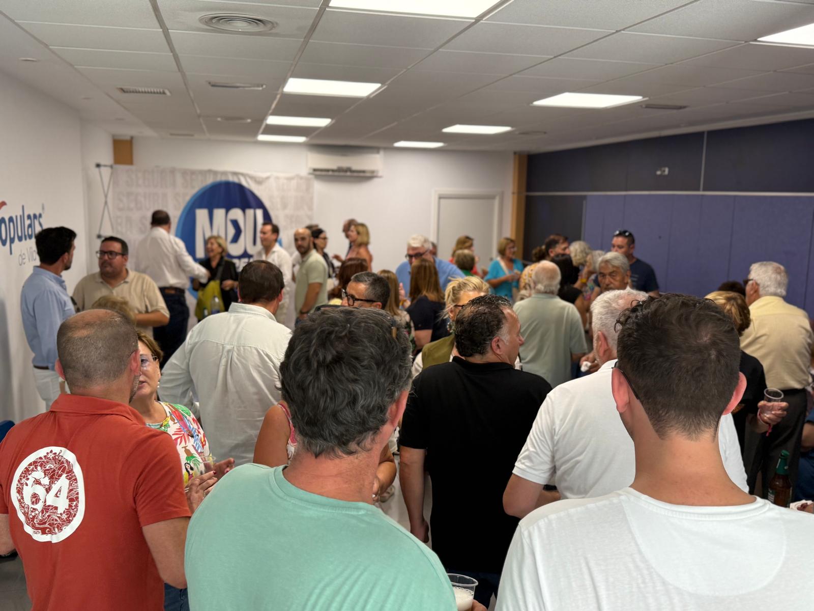 El PP de Vila-real celebra su tradicional ‘Bodegueta Popular’ en las fiestas de la Mare de Déu de Gràcia