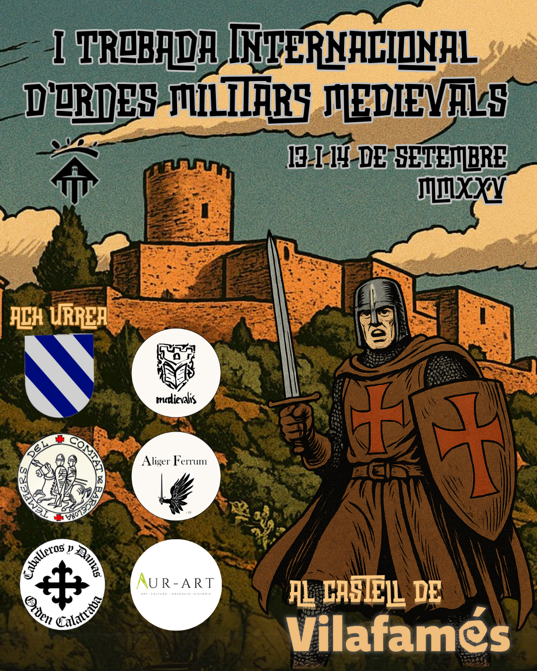 Vilafamés torna a l’edat mitjana amb la I Trobada Internacional d’Ordes Militars Medievals
