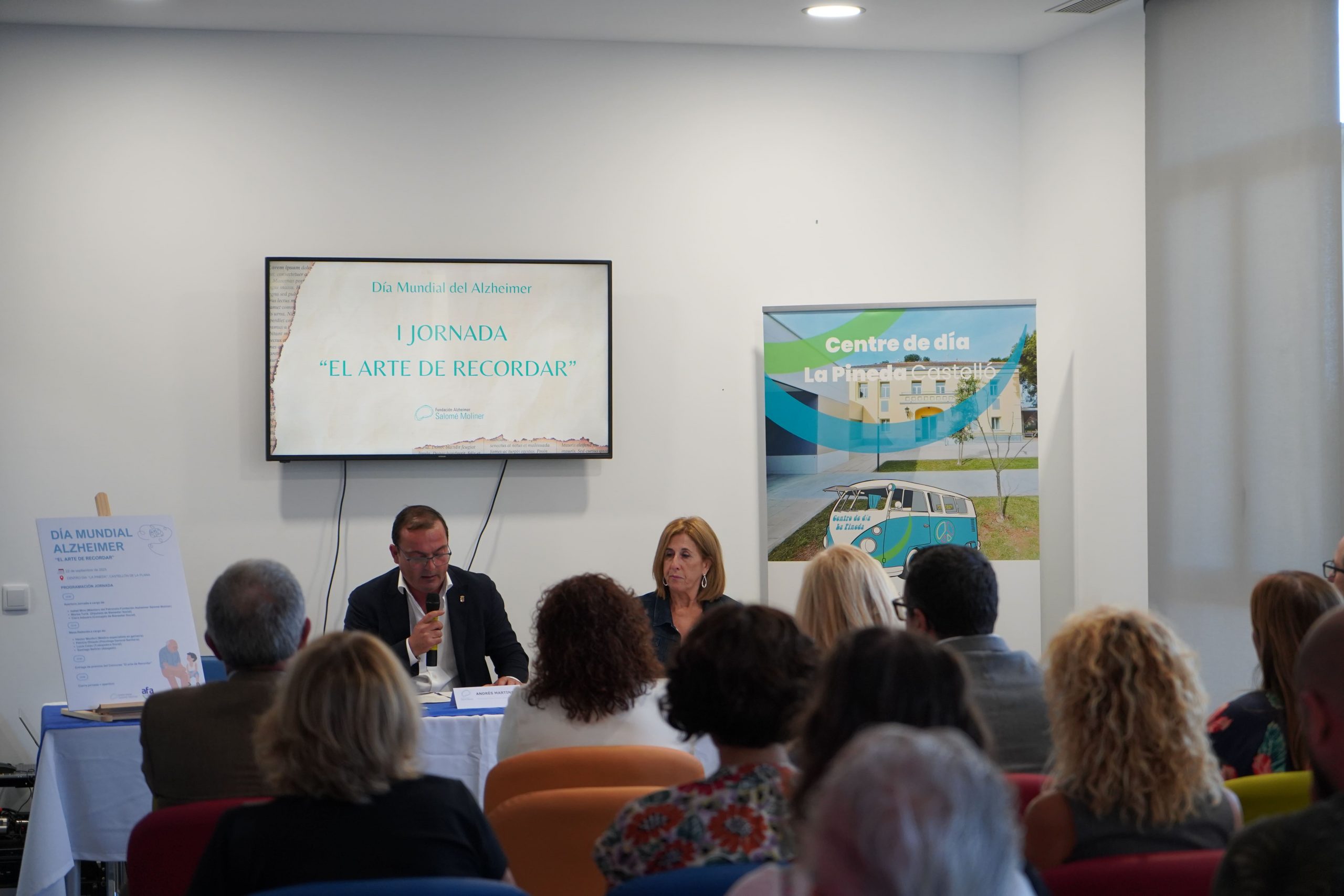 La Diputació de Castelló se suma a la jornada ‘L’art de recordar’ i reafirma el seu suport a la Fundació Alzheimer Salomé Moliner