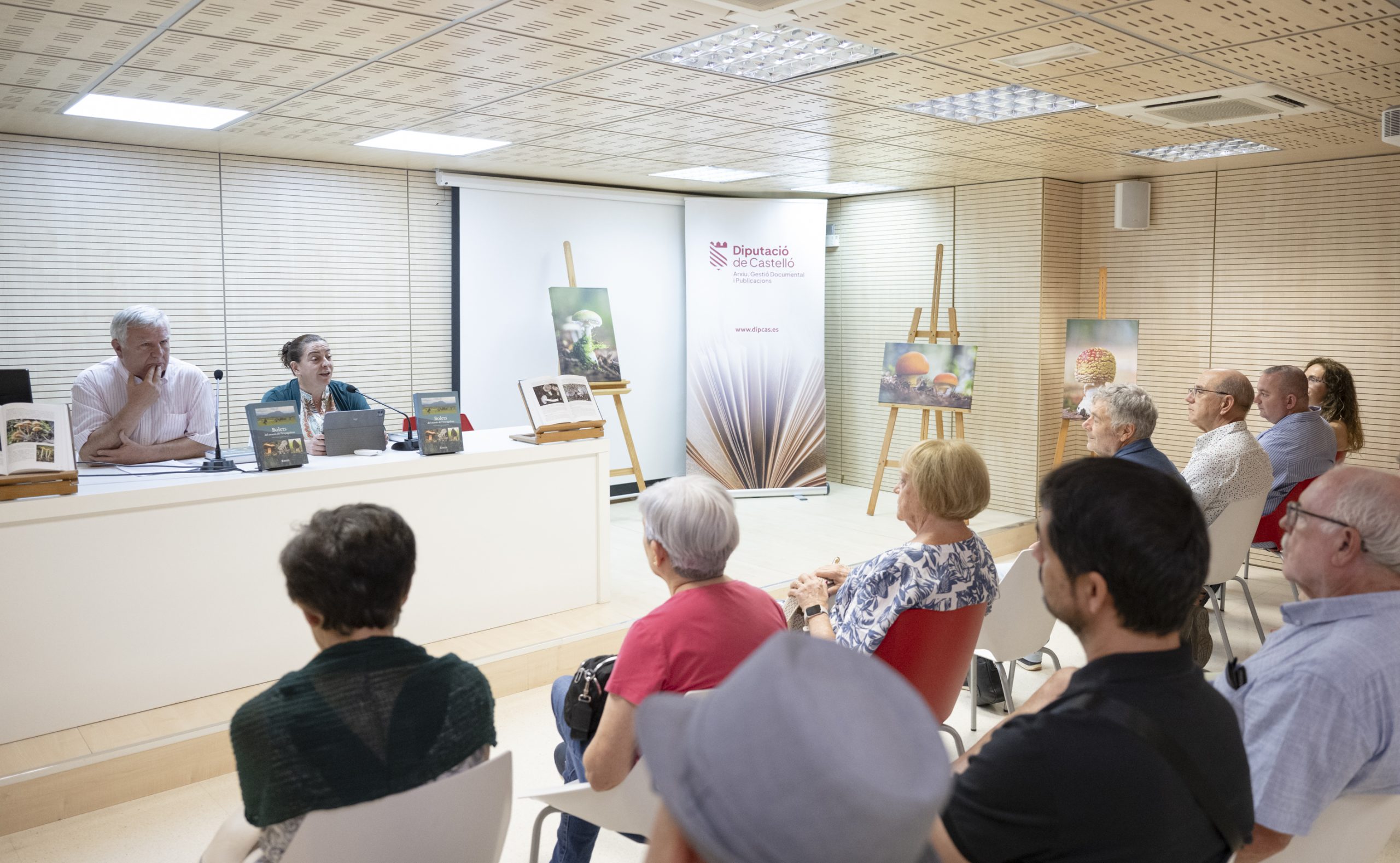 La Diputació de Castelló reforça el seu compromís amb el patrimoni natural de la província amb la presentació de ‘Bolets del massís de Penyagolosa’