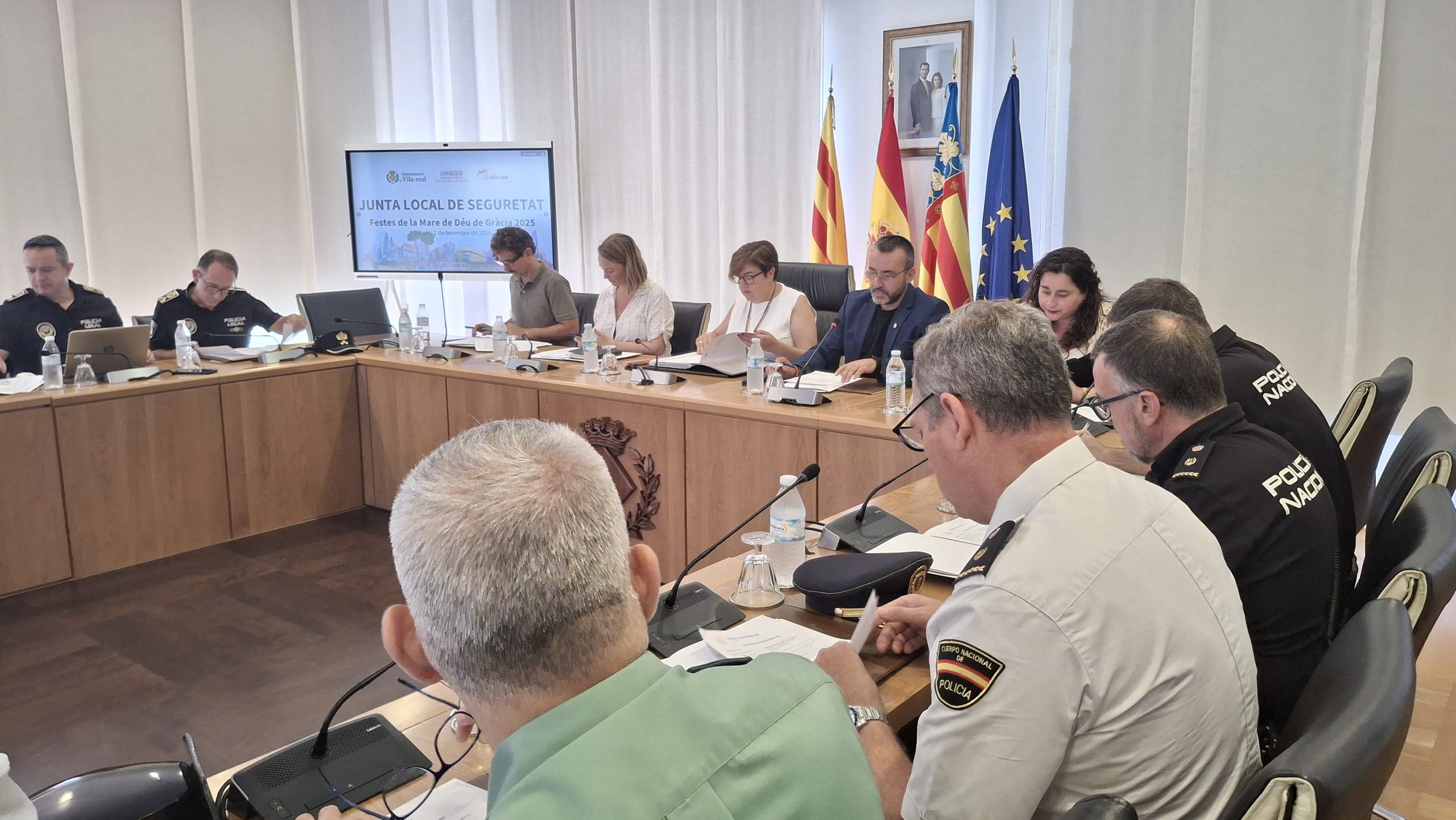 Vila-real reforça els efectius per a garantir la seguretat durant les festes de la Mare de Déu de Gràcia