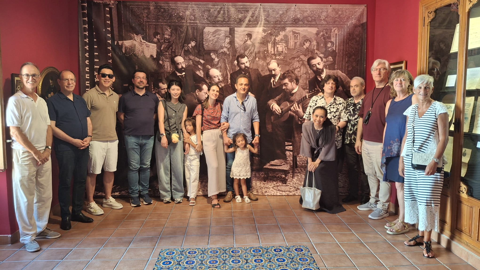 El Jurat Certament Internacional de Guitarra Francesc Tàrrega visita Vila-real