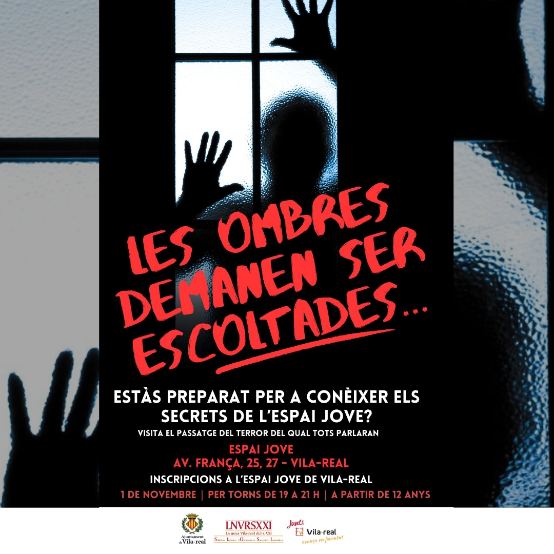 L’Espai Jove de Vila-real es transforma en un passatge del terror per Tots Sants