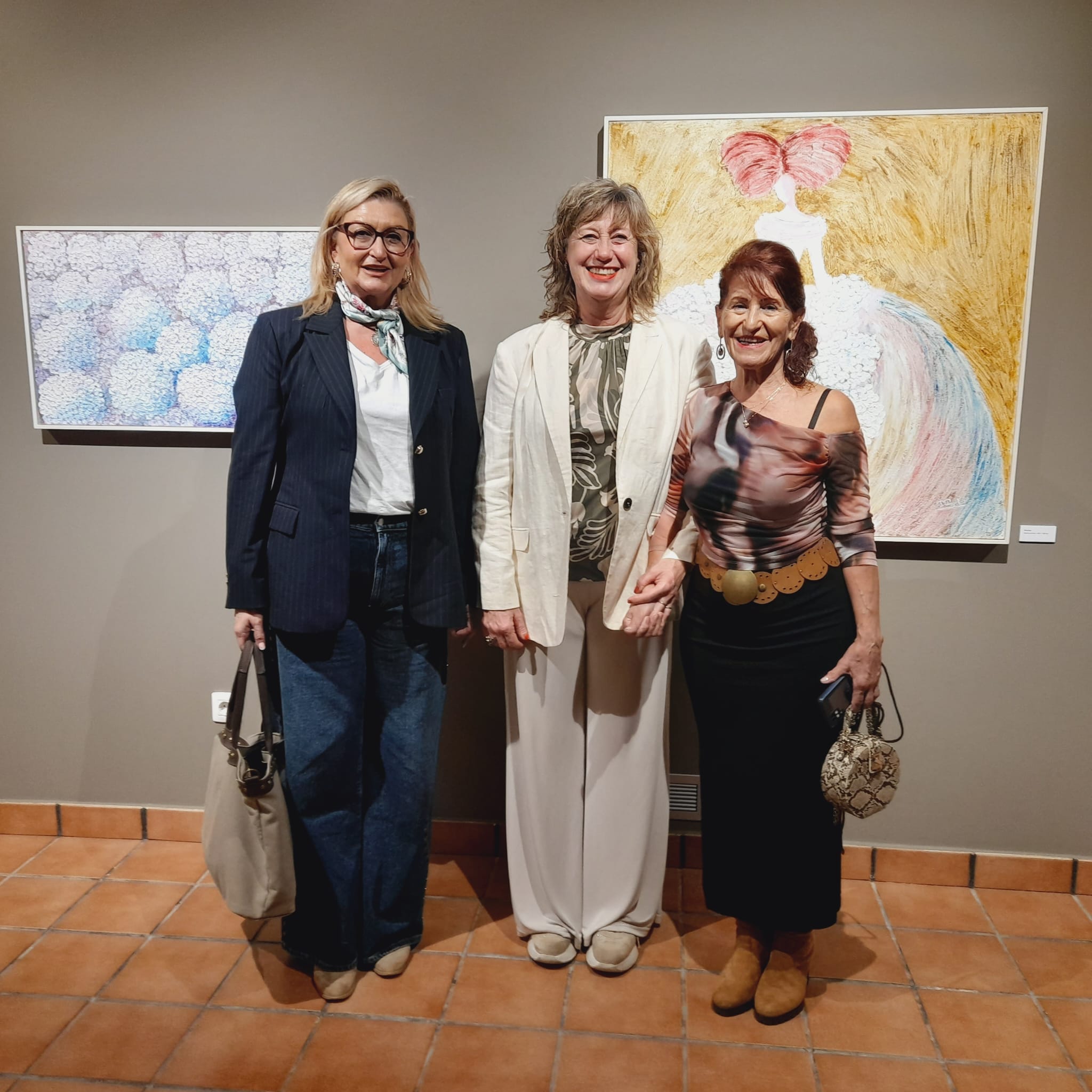 Inauguració mostra Paquita Poyatos