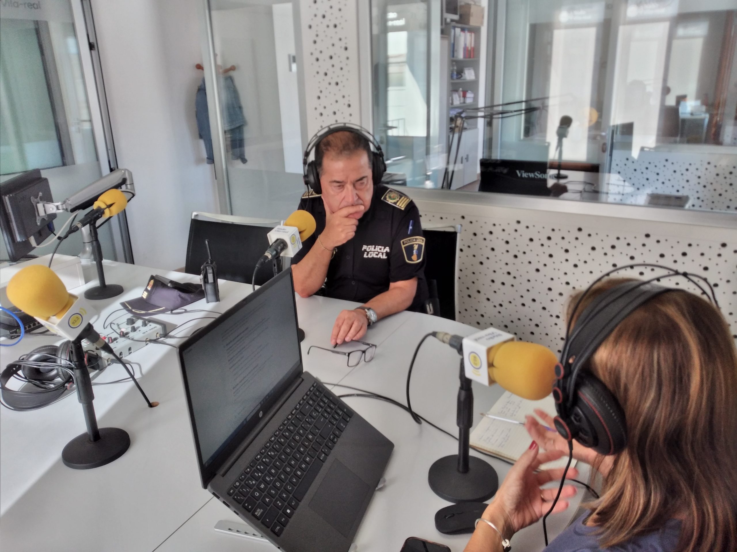 Parlem amb l´Intendent de la policia local de Vila-real, Ramón Martínez