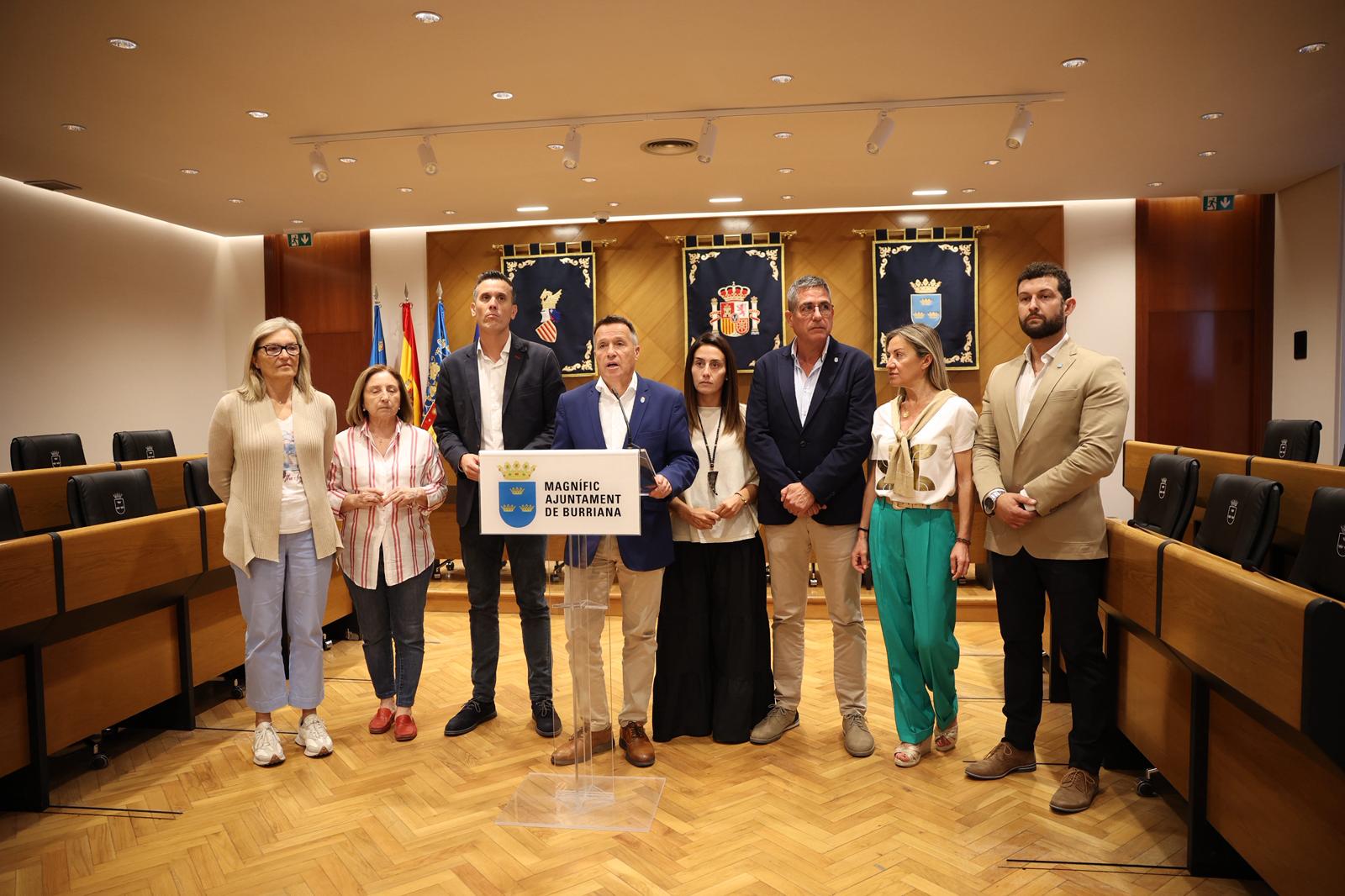 L’alcalde de Burriana cessa els tres regidors de Vox que van votar en contra de la rebaixa d’impostos en el Ple Extraordinari