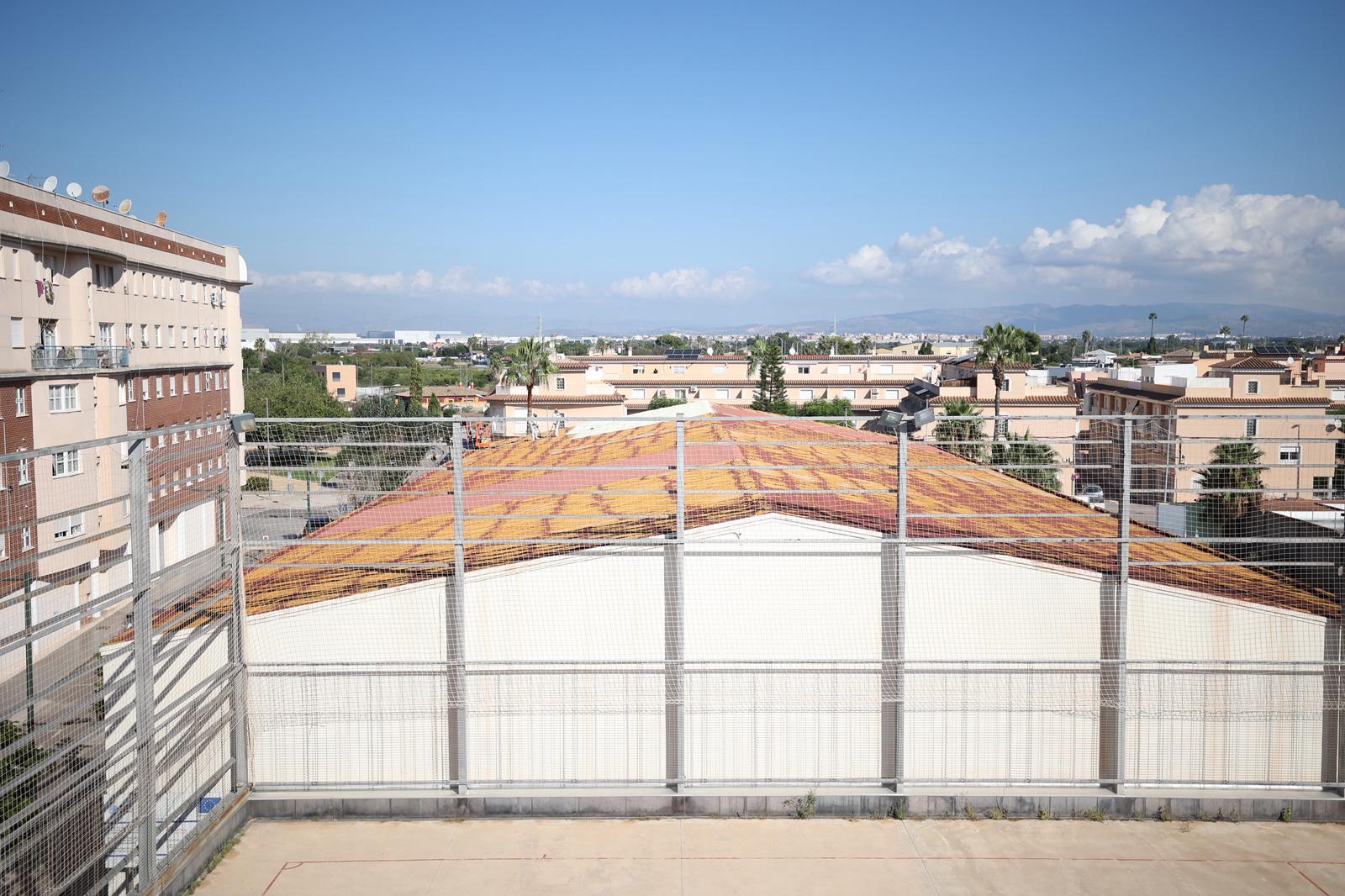 Burriana impermeabilitza la coberta de l’antic Pavelló Poliesportiu Municipal La Bosca