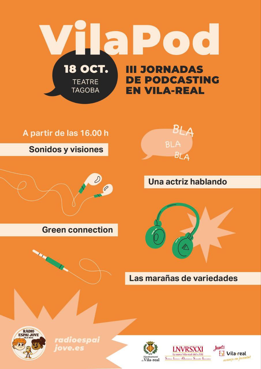 Vila-real acull les III Jornades de Podcasting amb VilaPod 2025