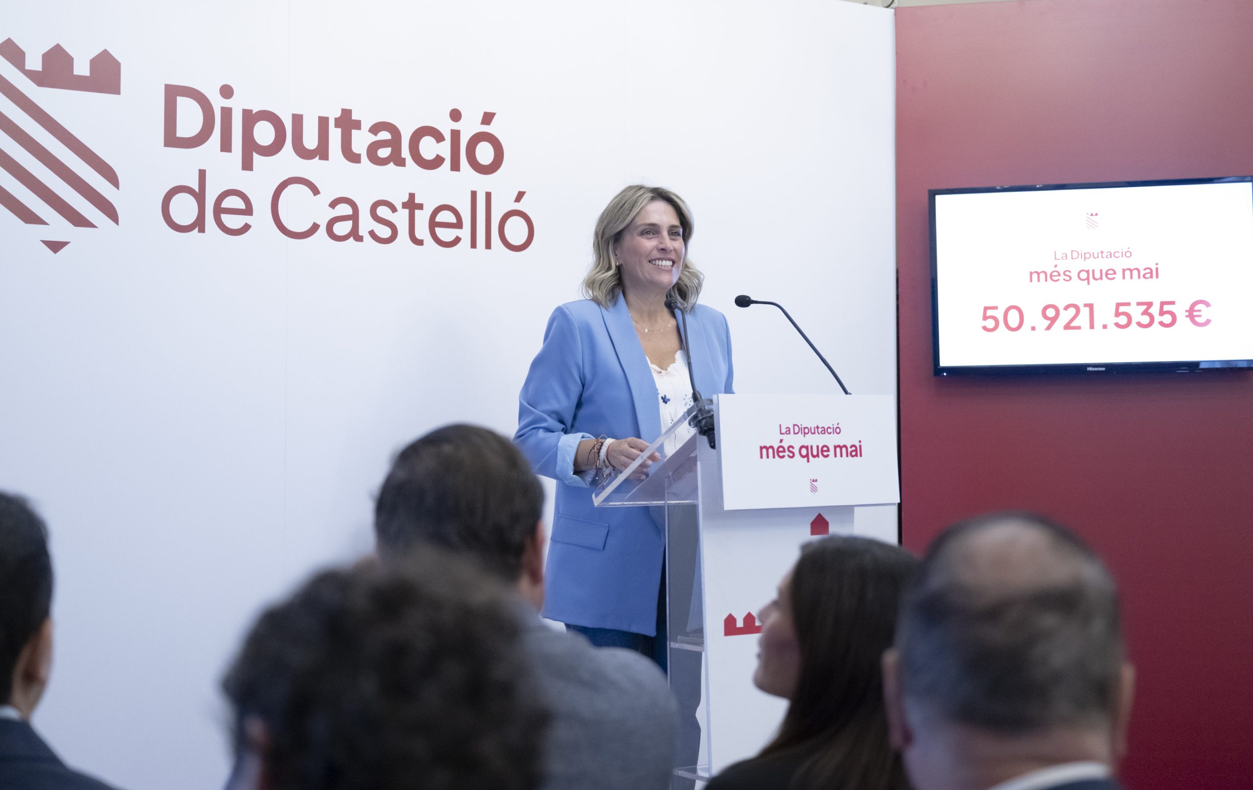 Marta Barrachina garantix una inversió de 50,9 milions d’euros directa als municipis enfront de l’infrafinançament del Govern d’Espanya als ajuntaments de la província