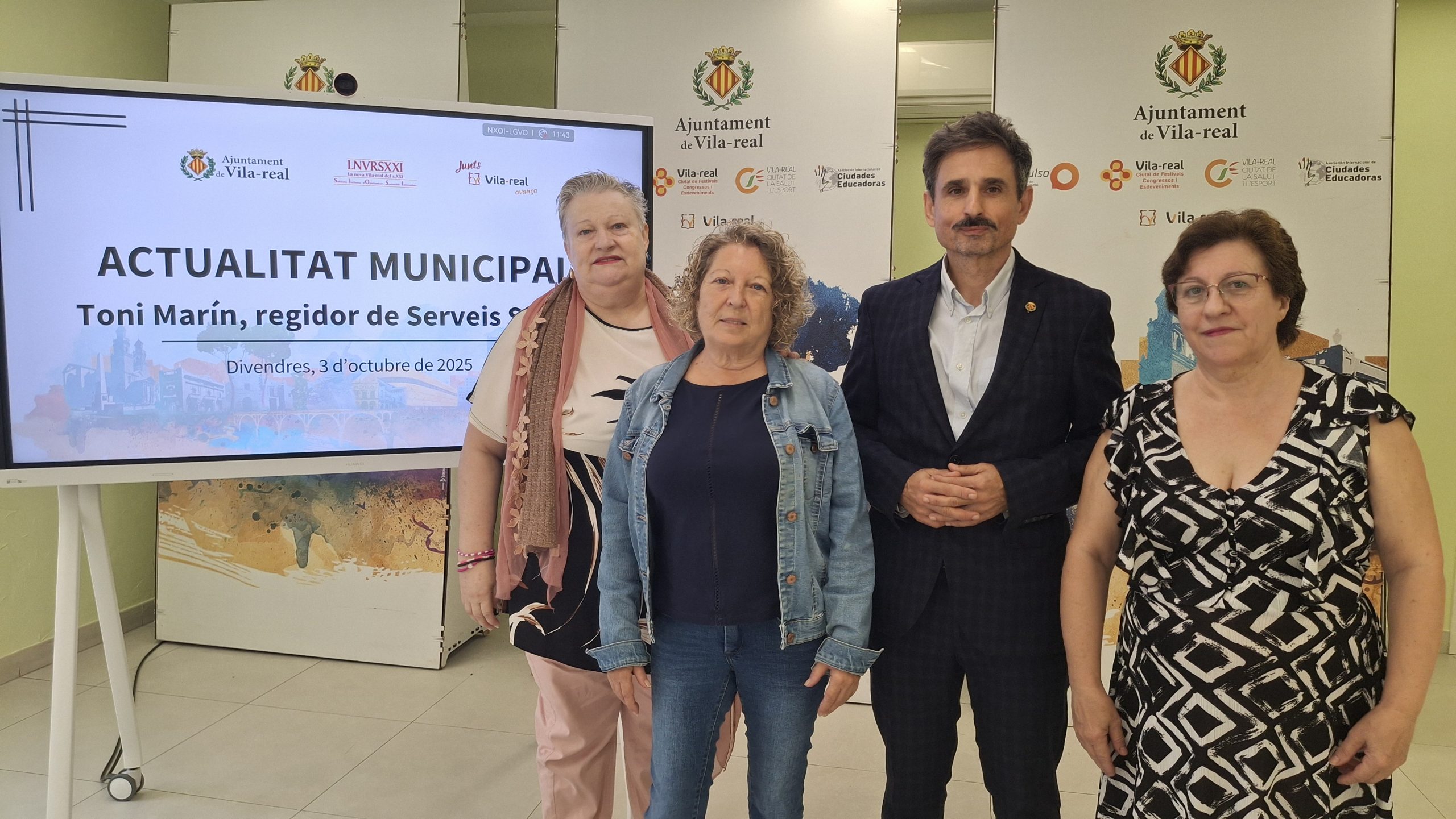 Marín: “El treball conjunt de l’equip de govern i les famílies ha aconseguit les dues habitacions al centre de discapacitats”