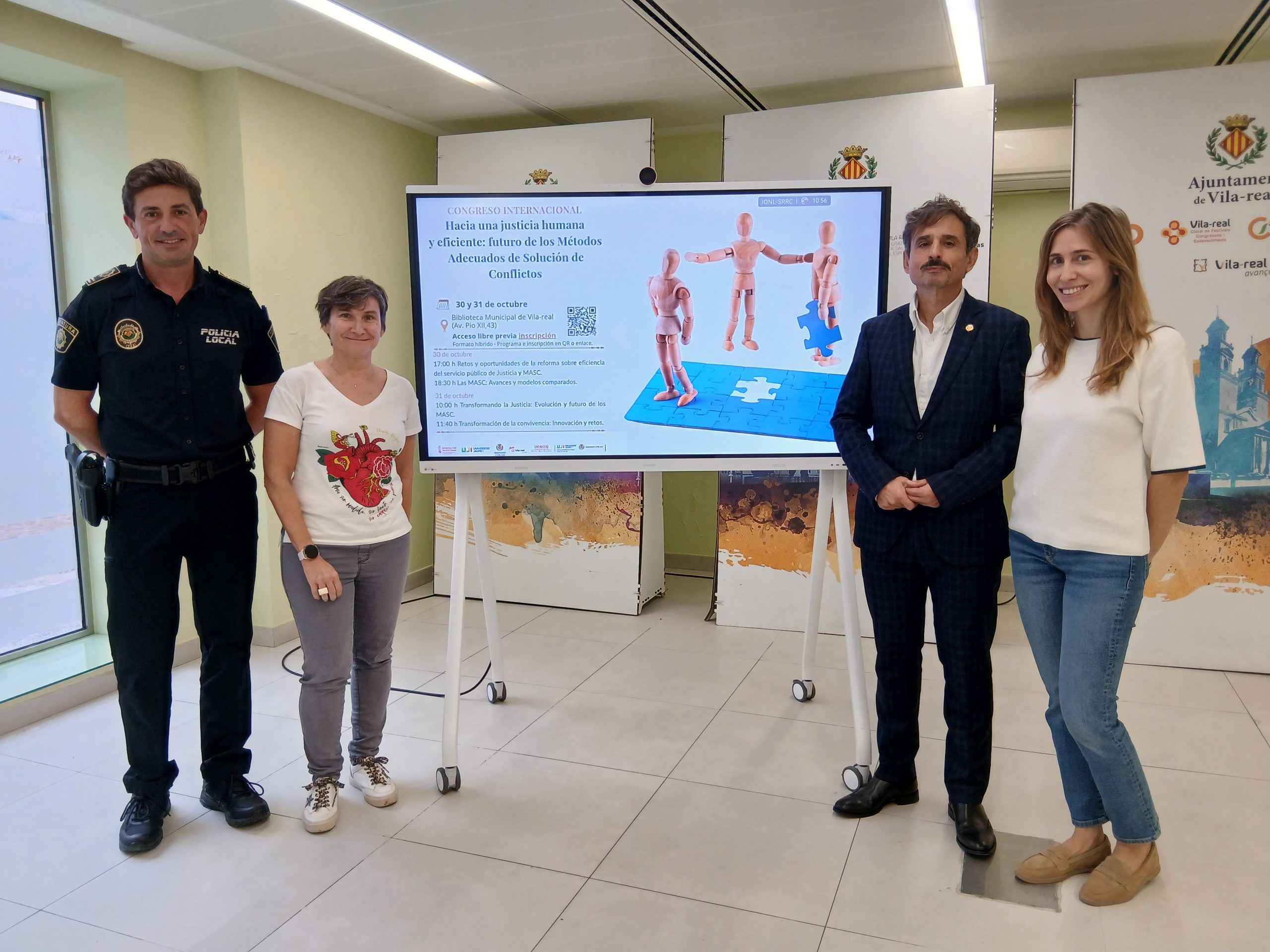 Vila-real acull el Congrés Internacional “Cap a una justícia humana i eficient: futur dels Mètodes Adequats de Solució de Conflictes”