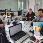 Parlem amb Ruben Font, Juan Vinuesa, Francisco Font, membres de la Junta de l´Associació de Caballeros del Pilar de Vila-real