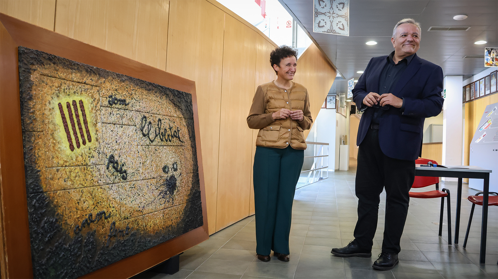 Onda incorpora al Museo del Azulejo un mural de Manolo Safont donado por Cadena COPE Castellón