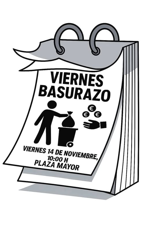Manifestació contra la taxa del fem, ens ho explica la veïna de Vila-real, Alejandra Folch Castillo